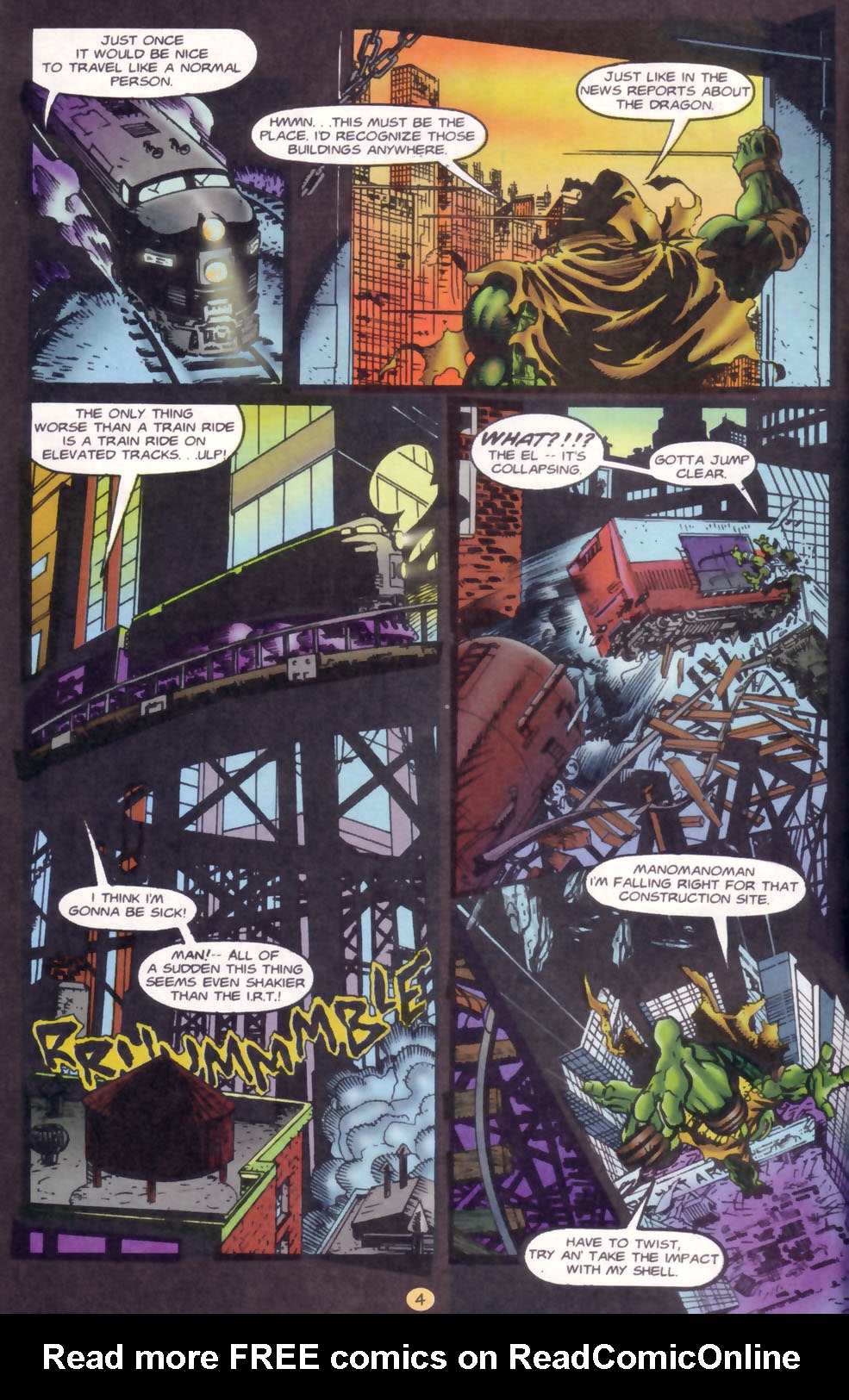 Read online Teenage Mutant Ninja Turtles/Savage Dragon Crossover comic -  Issue # Full - 6