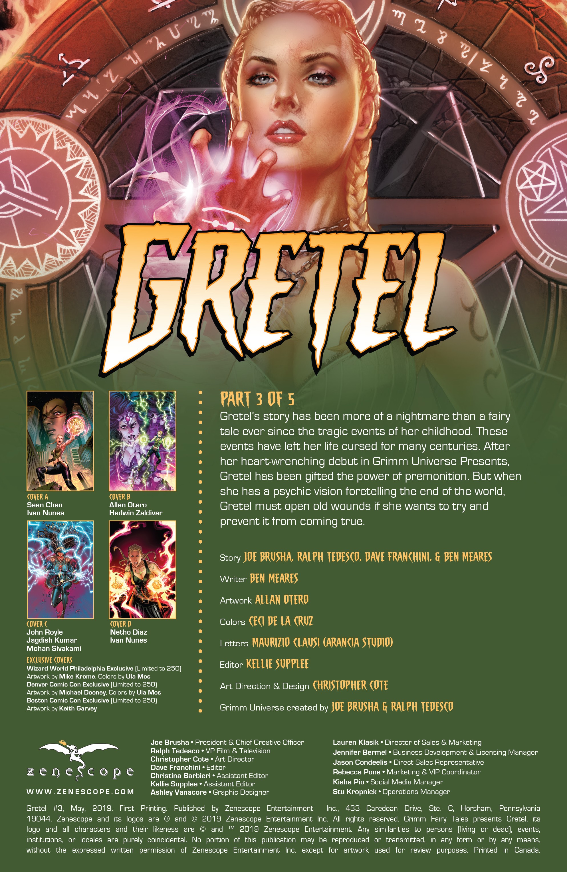 Read online Gretel comic -  Issue #3 - 2
