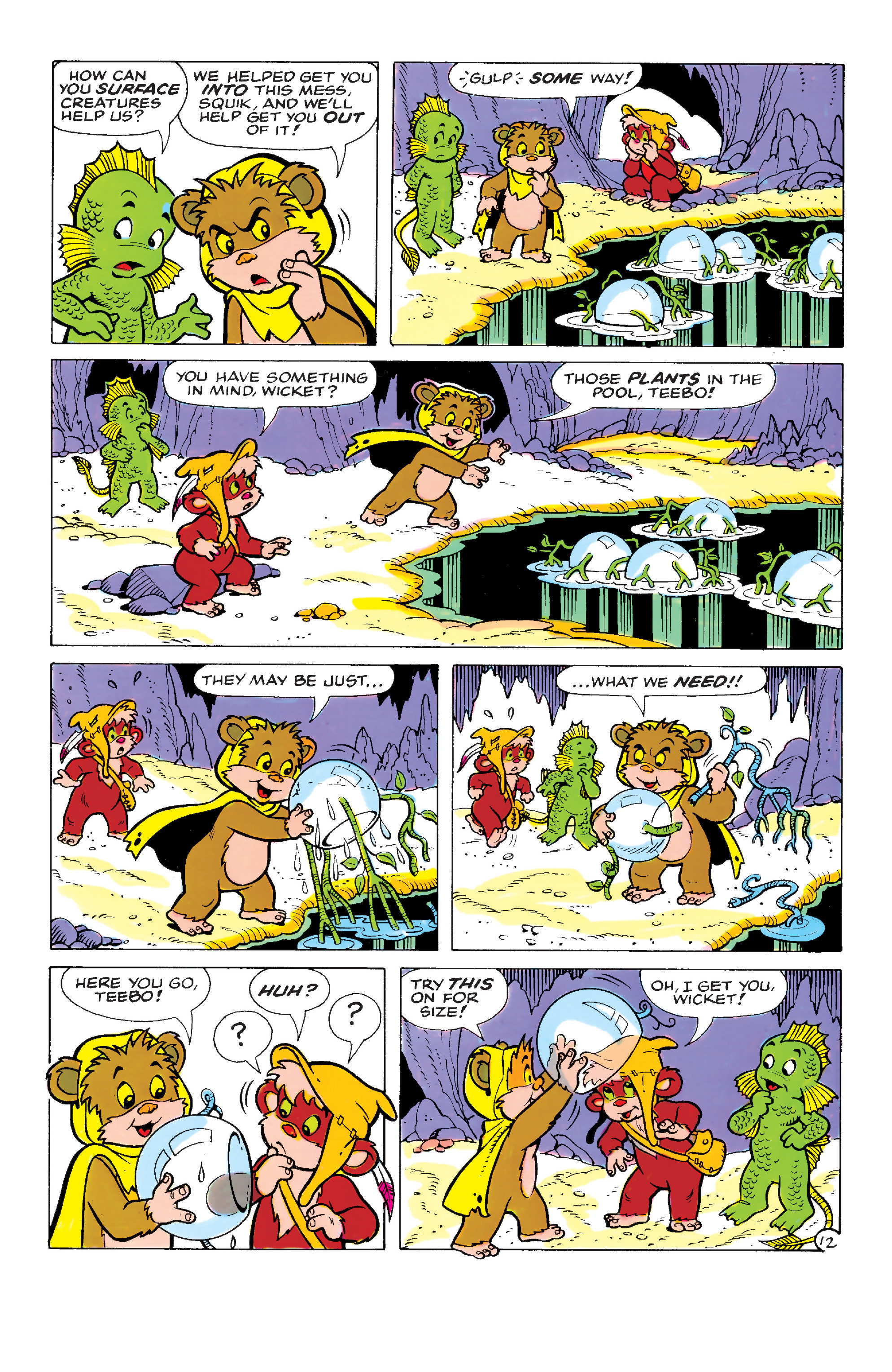 Read online Ewoks comic -  Issue #9 - 13