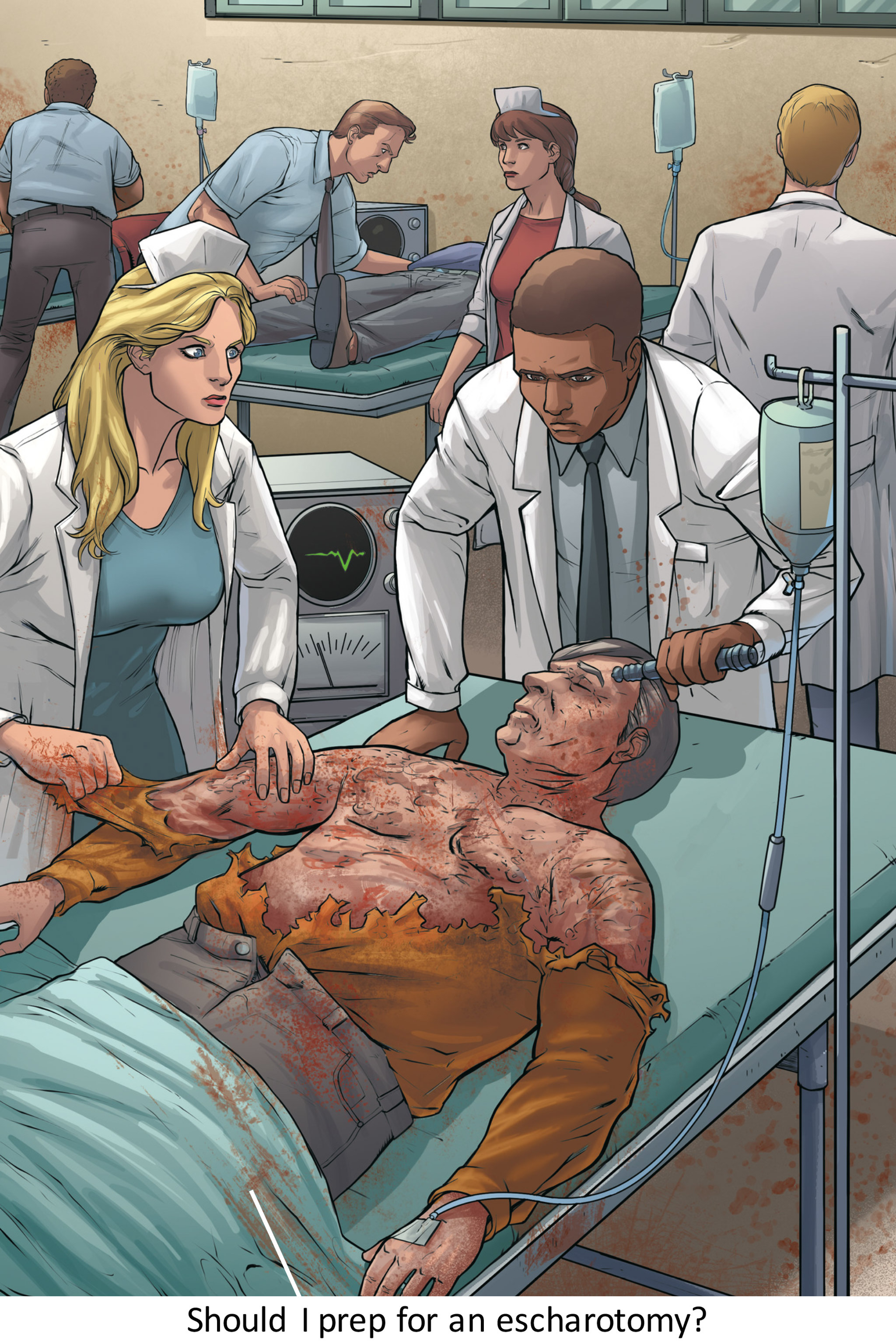 Read online Medic comic -  Issue #4 - 132