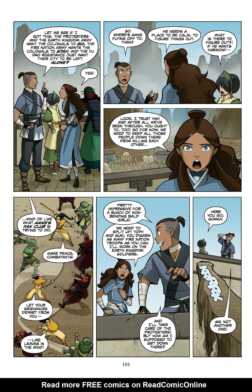Nickelodeon Avatar: The Last Airbender - The Promise issue TPB Omnibus (Part 2) - Page 93