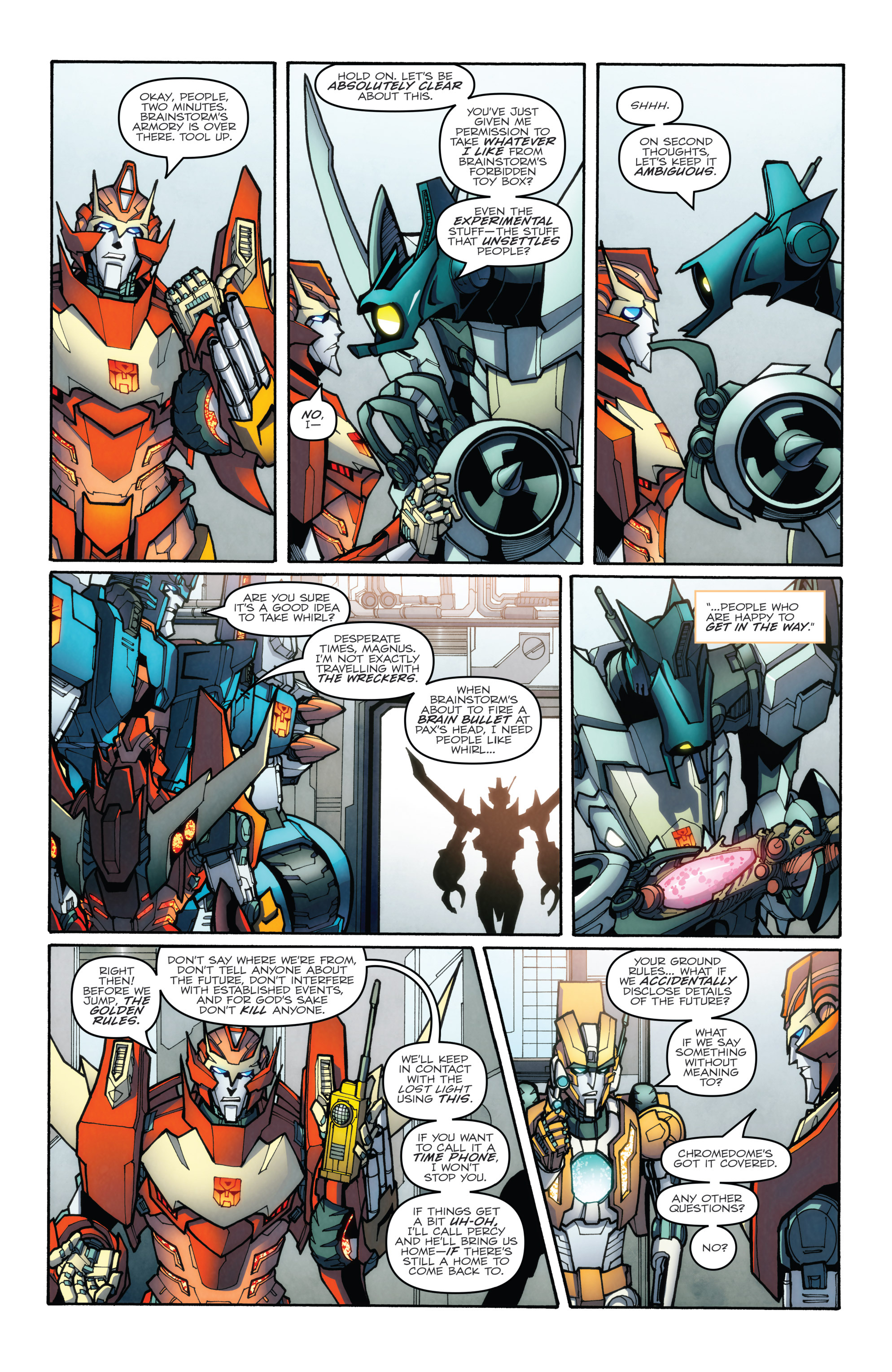 Read online The Transformers: More Than Meets The Eye comic -  Issue #36 - 8