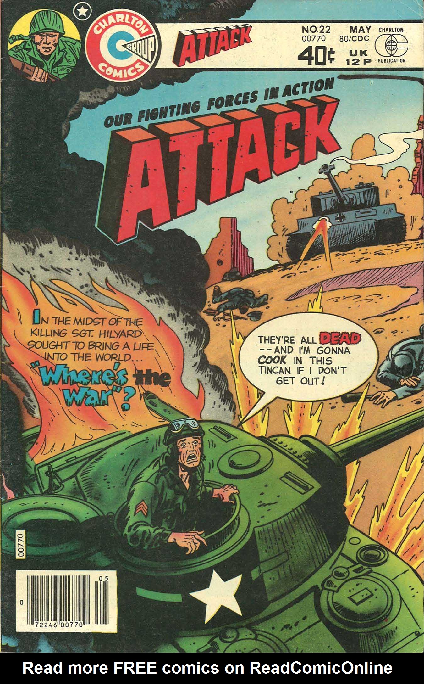 Read online Attack (1971) comic -  Issue #22 - 1