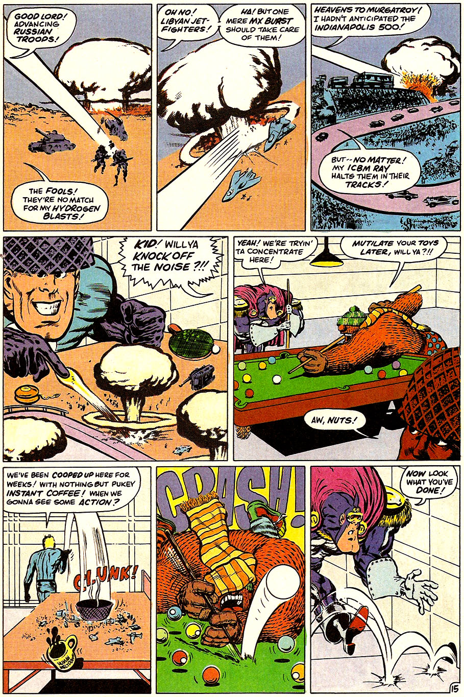 Read online Megaton Man comic -  Issue #2 - 17