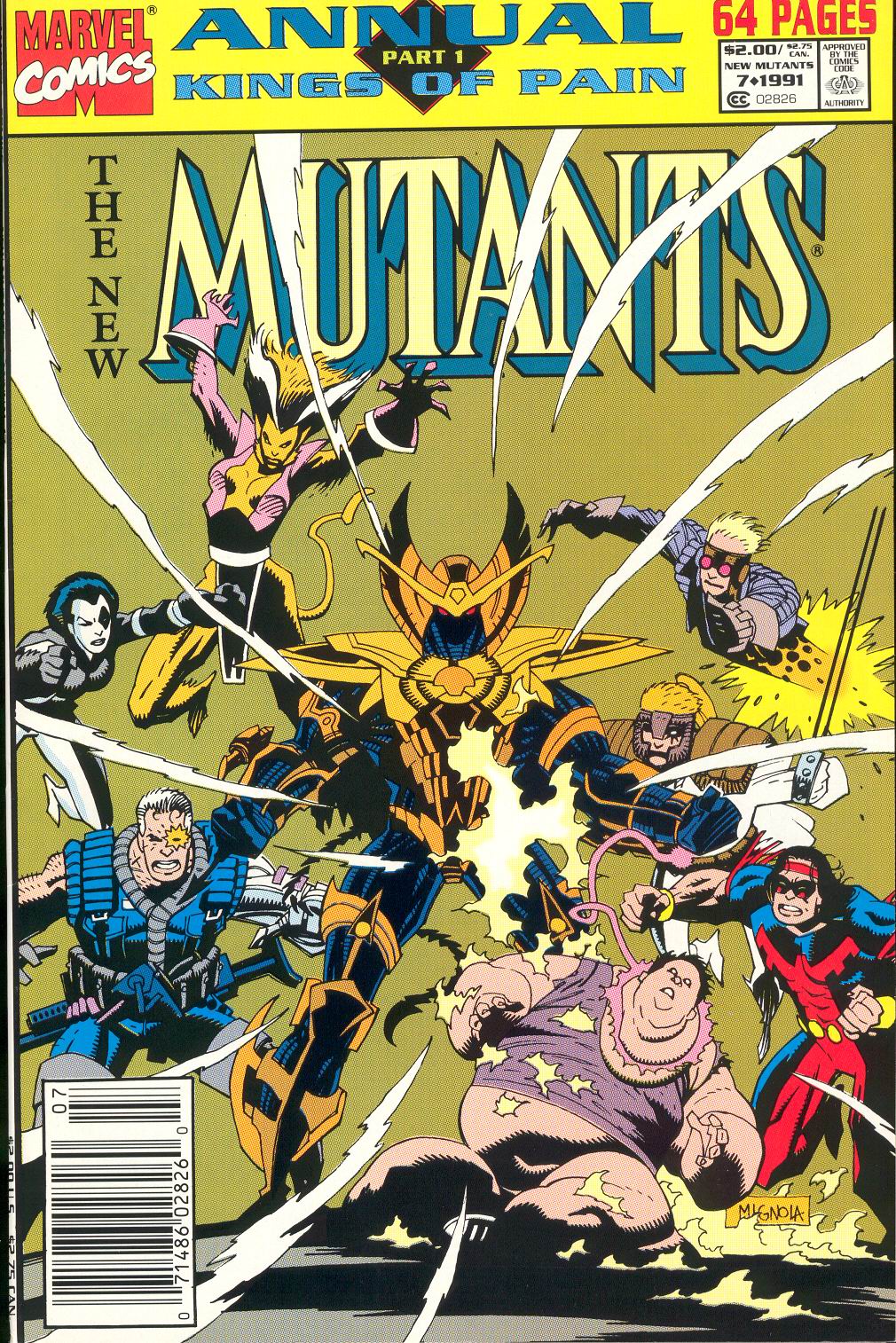 Read online The New Mutants comic -  Issue # _Annual 7 - 1