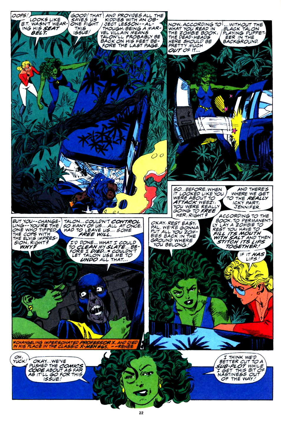 Read online The Sensational She-Hulk comic -  Issue #35 - 17