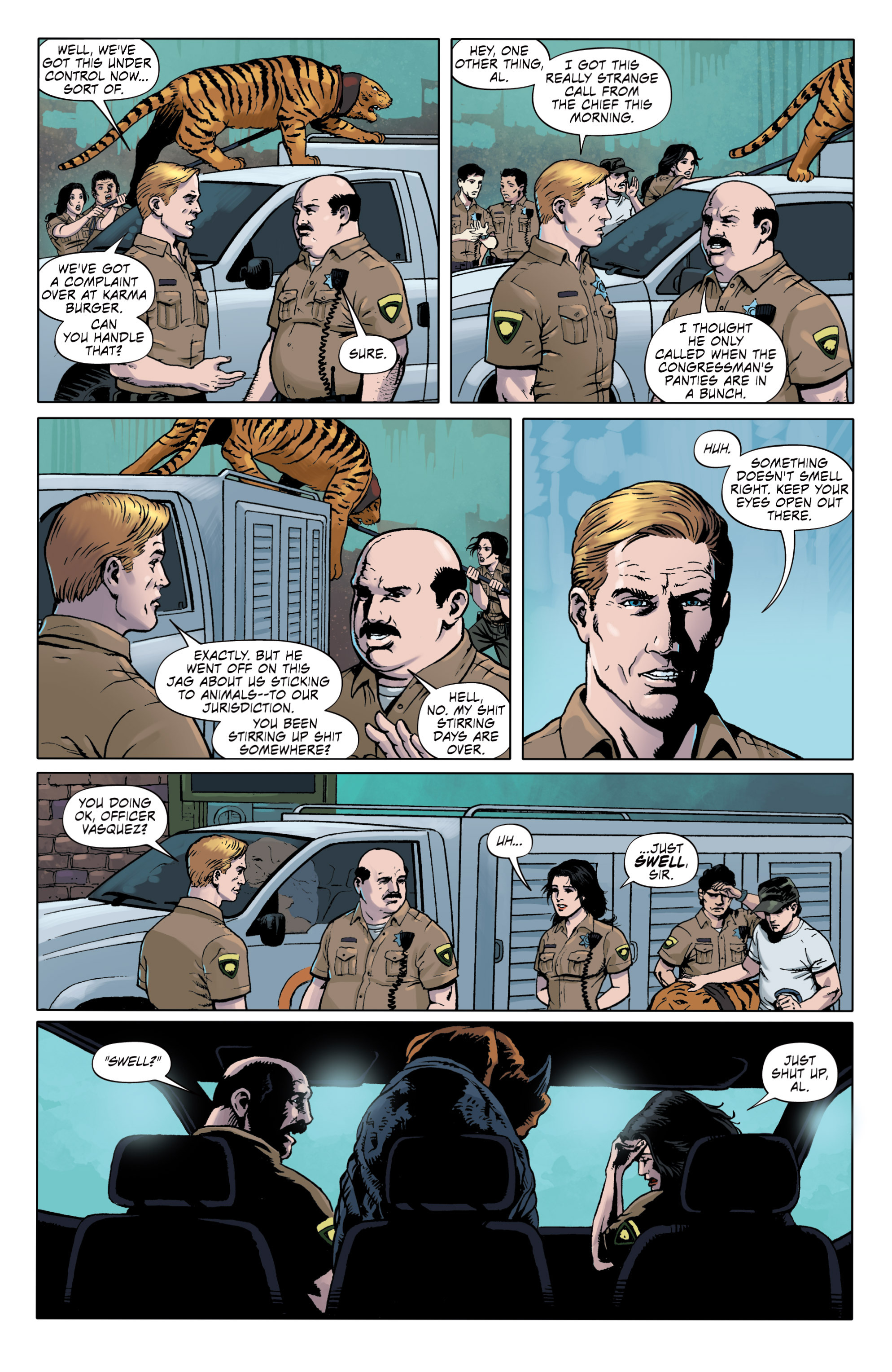 Read online Creature Cops: Special Varmint Unit comic -  Issue # _TPB - 22