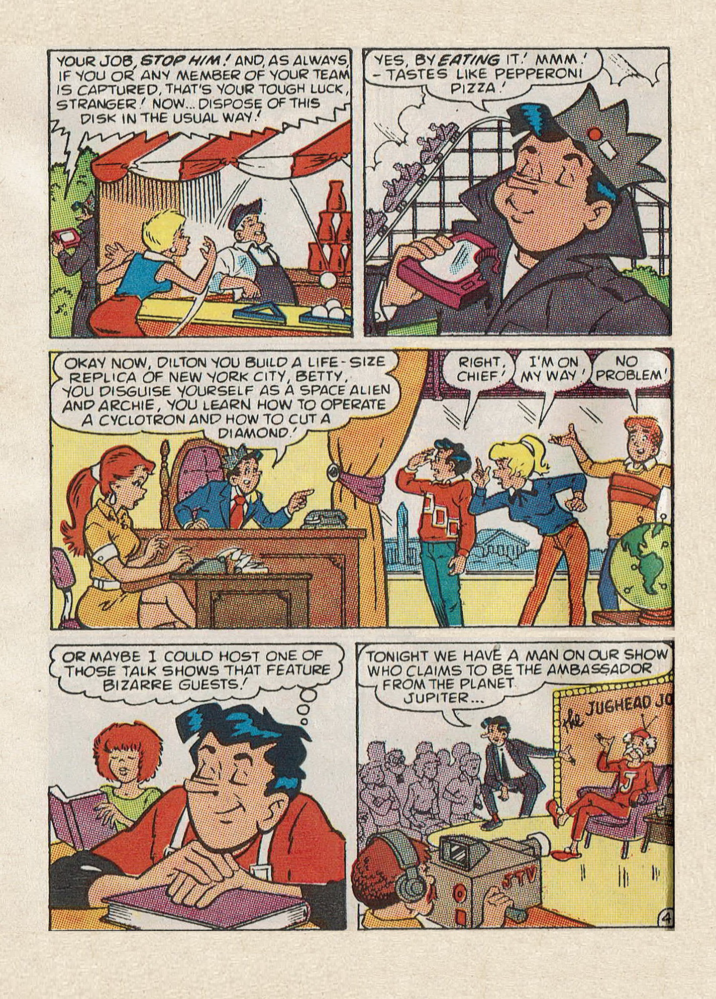 Read online Jughead Jones Comics Digest comic -  Issue #60 - 6