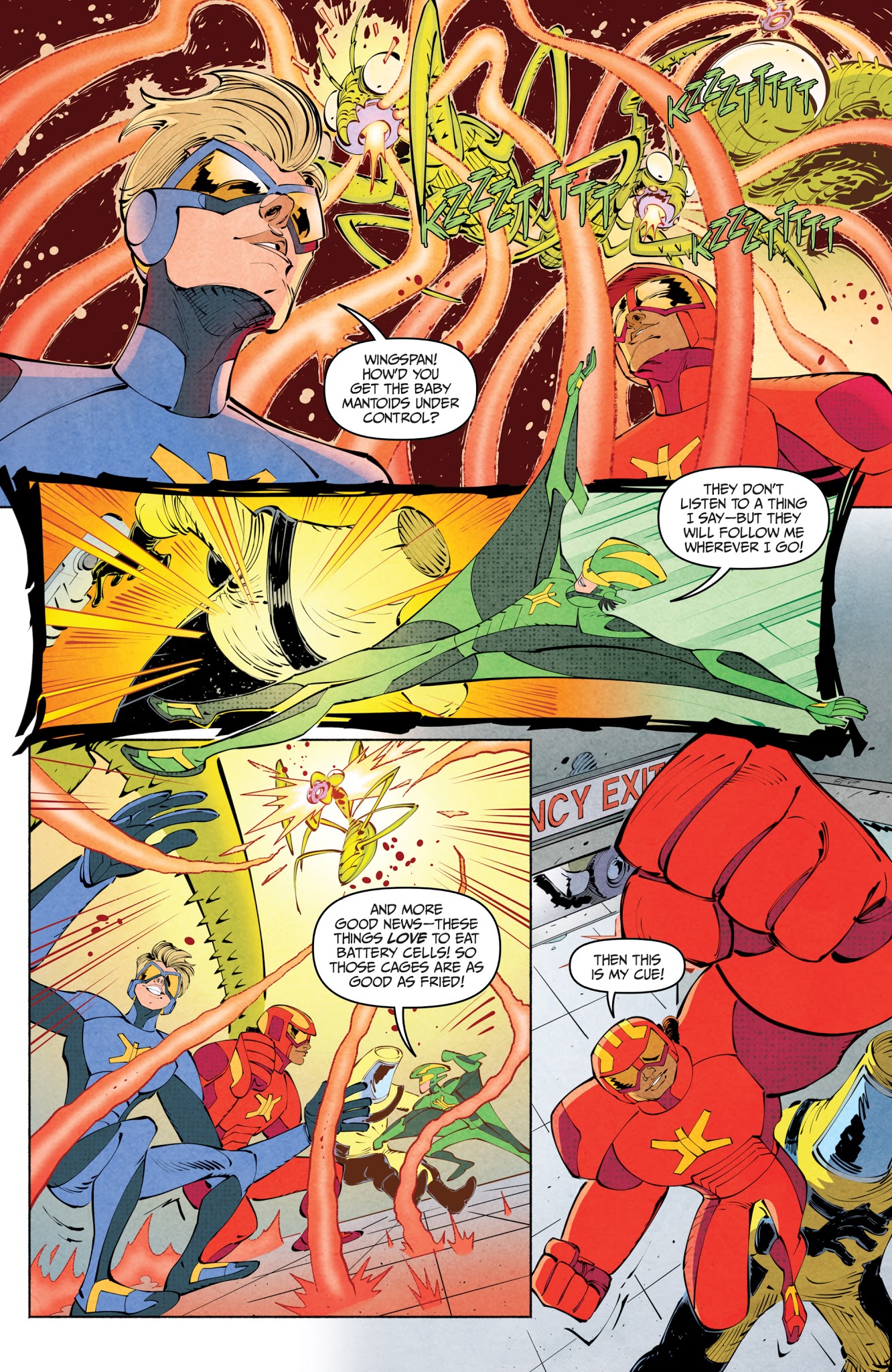 Read online Stretch Armstrong and the Flex Fighters comic -  Issue #2 - 19