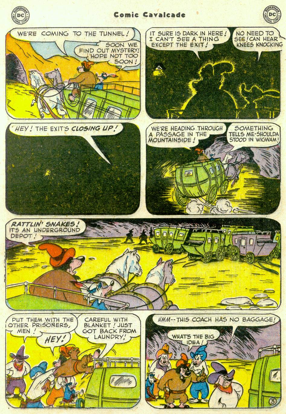 Read online Comic Cavalcade comic -  Issue #49 - 44