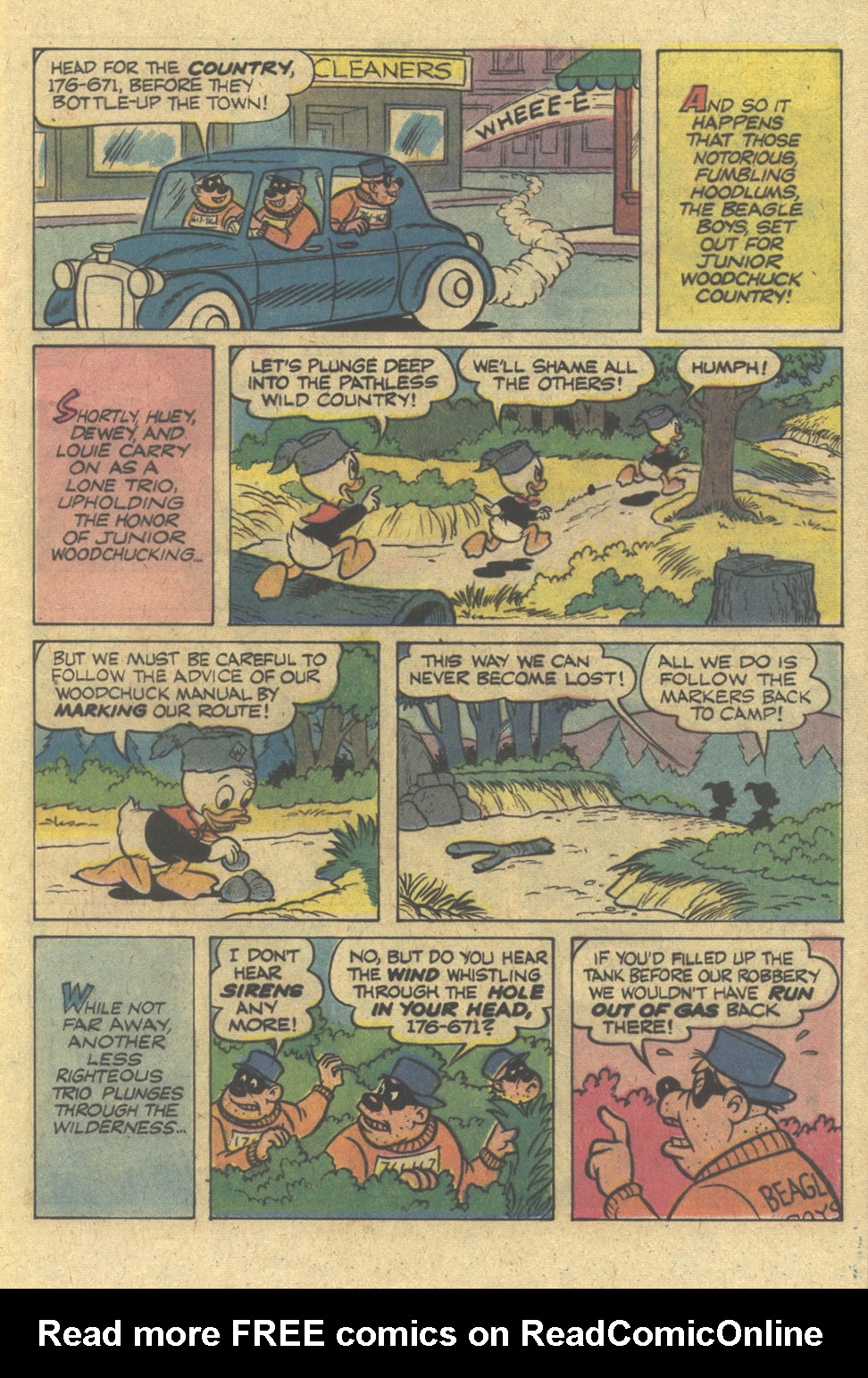 Read online Huey, Dewey, and Louie Junior Woodchucks comic -  Issue #44 - 9