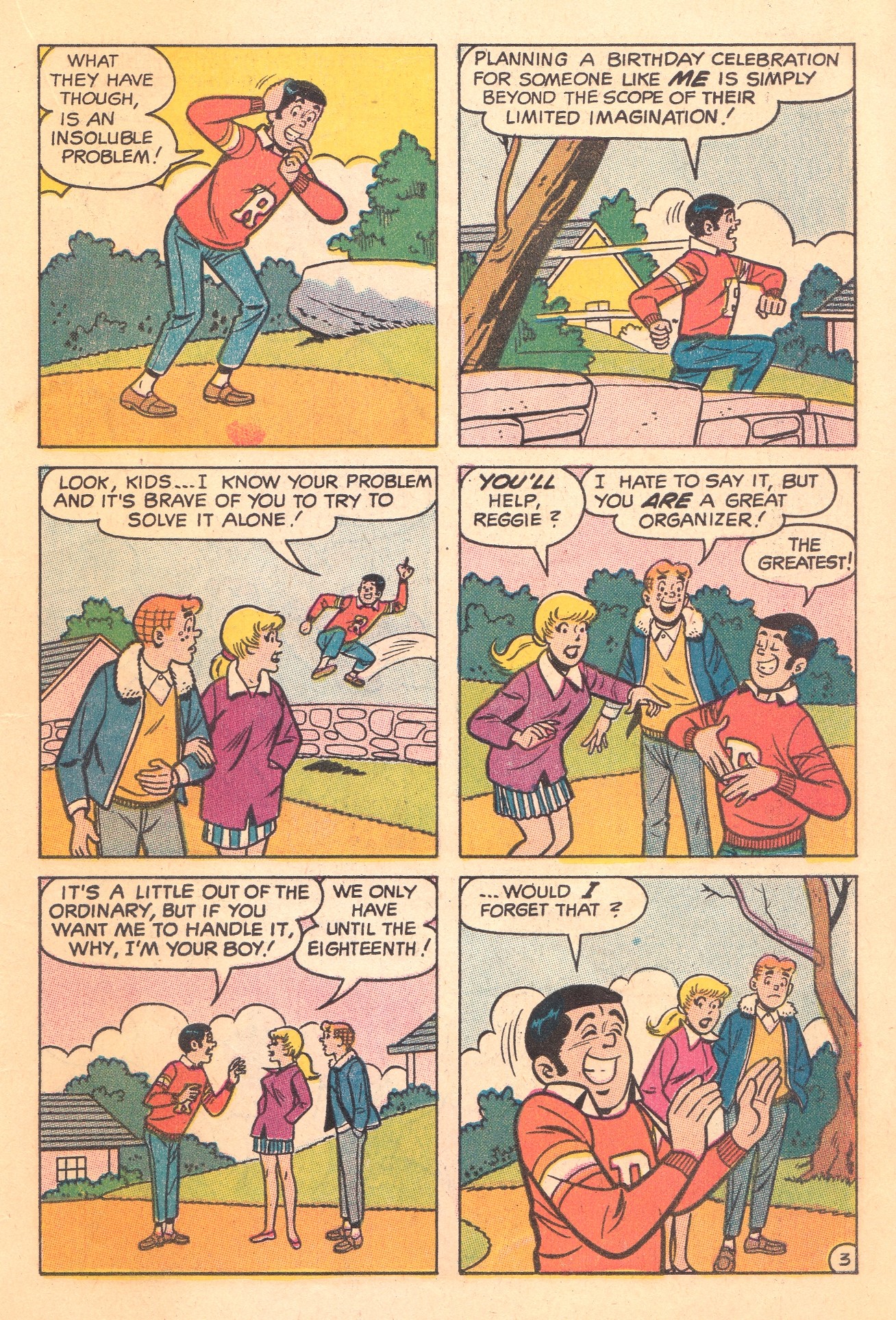Read online Reggie and Me (1966) comic -  Issue #34 - 15