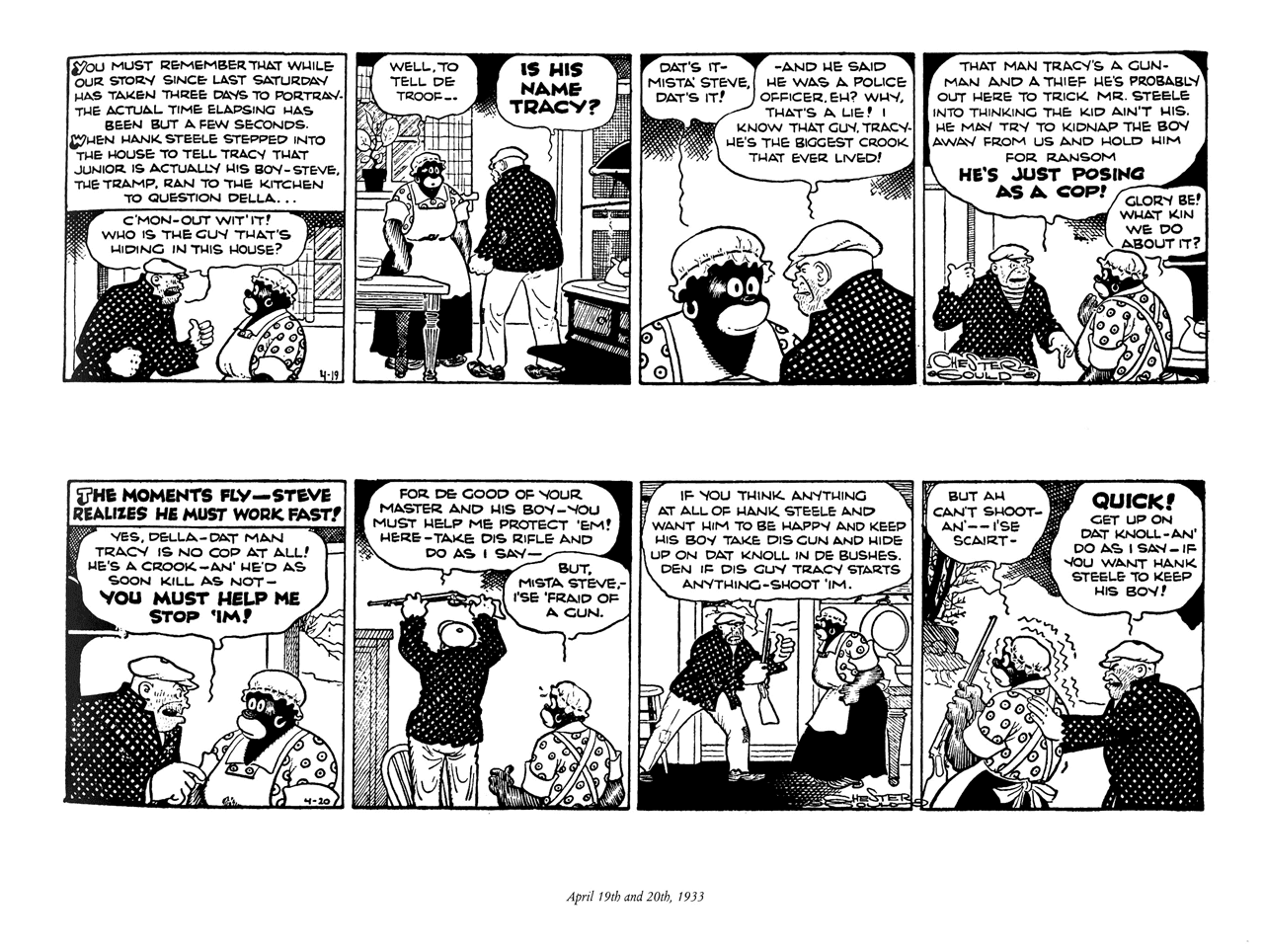 Read online The Complete Chester Gould's Dick Tracy comic -  Issue # TPB 1 (Part 2) - 124