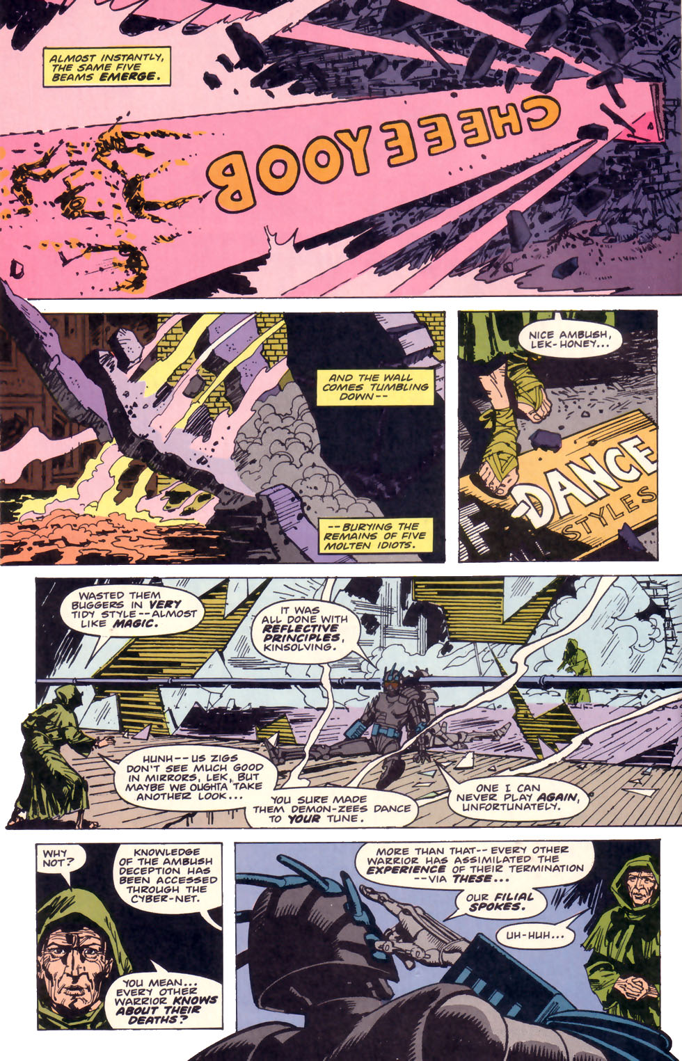 Read online Electric Warrior comic -  Issue #3 - 22