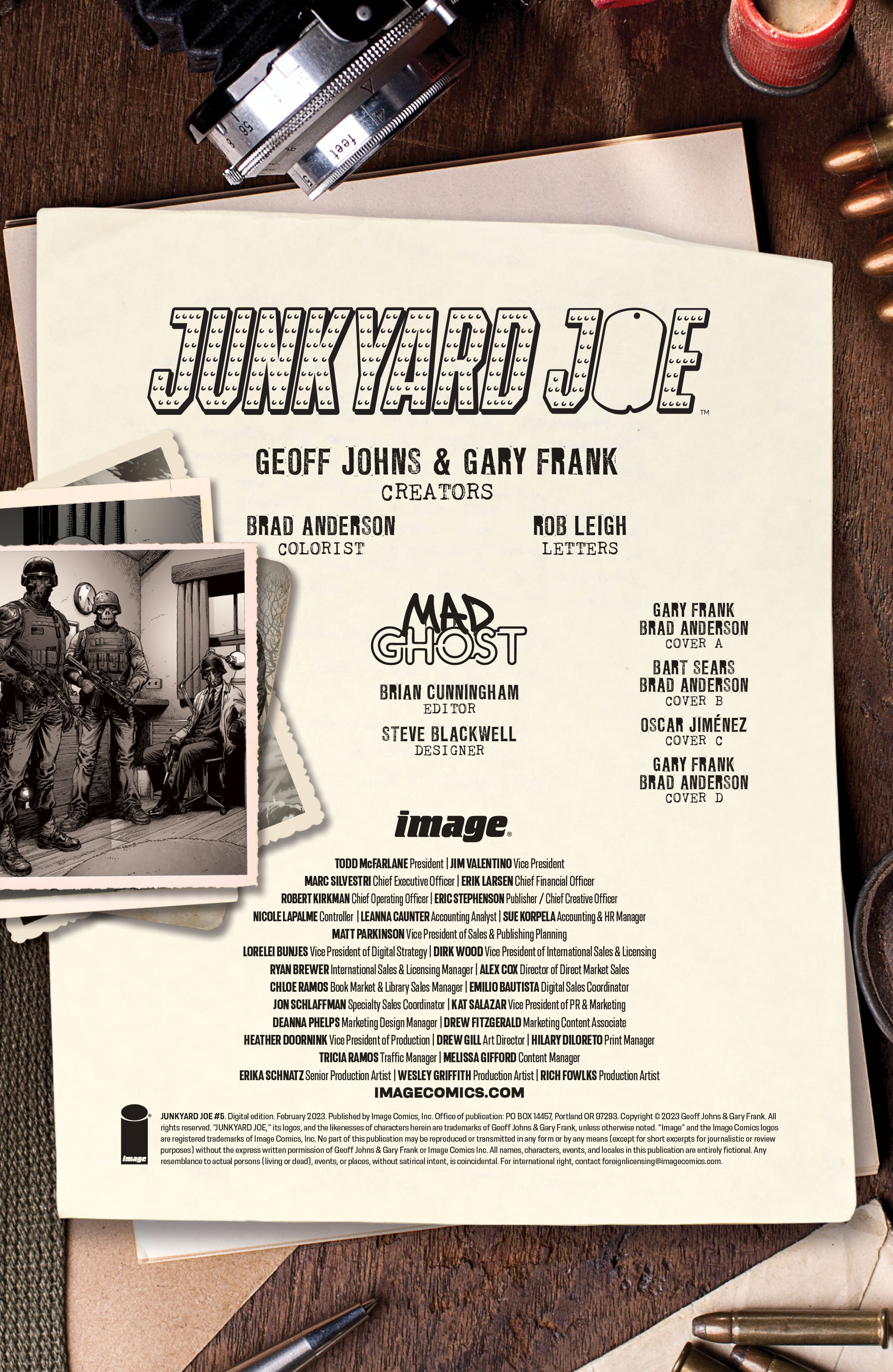 Read online Junkyard Joe comic -  Issue #5 - 2