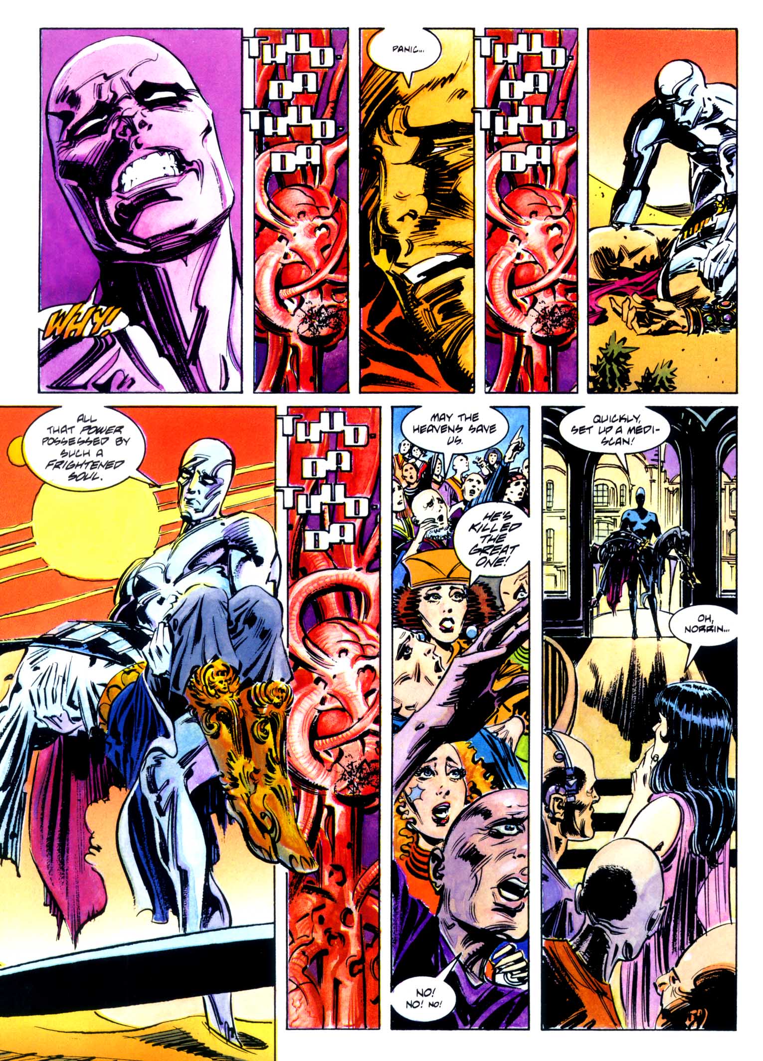 Read online Marvel Graphic Novel comic -  Issue #71 - Silver Surfer - Homecoming - 42