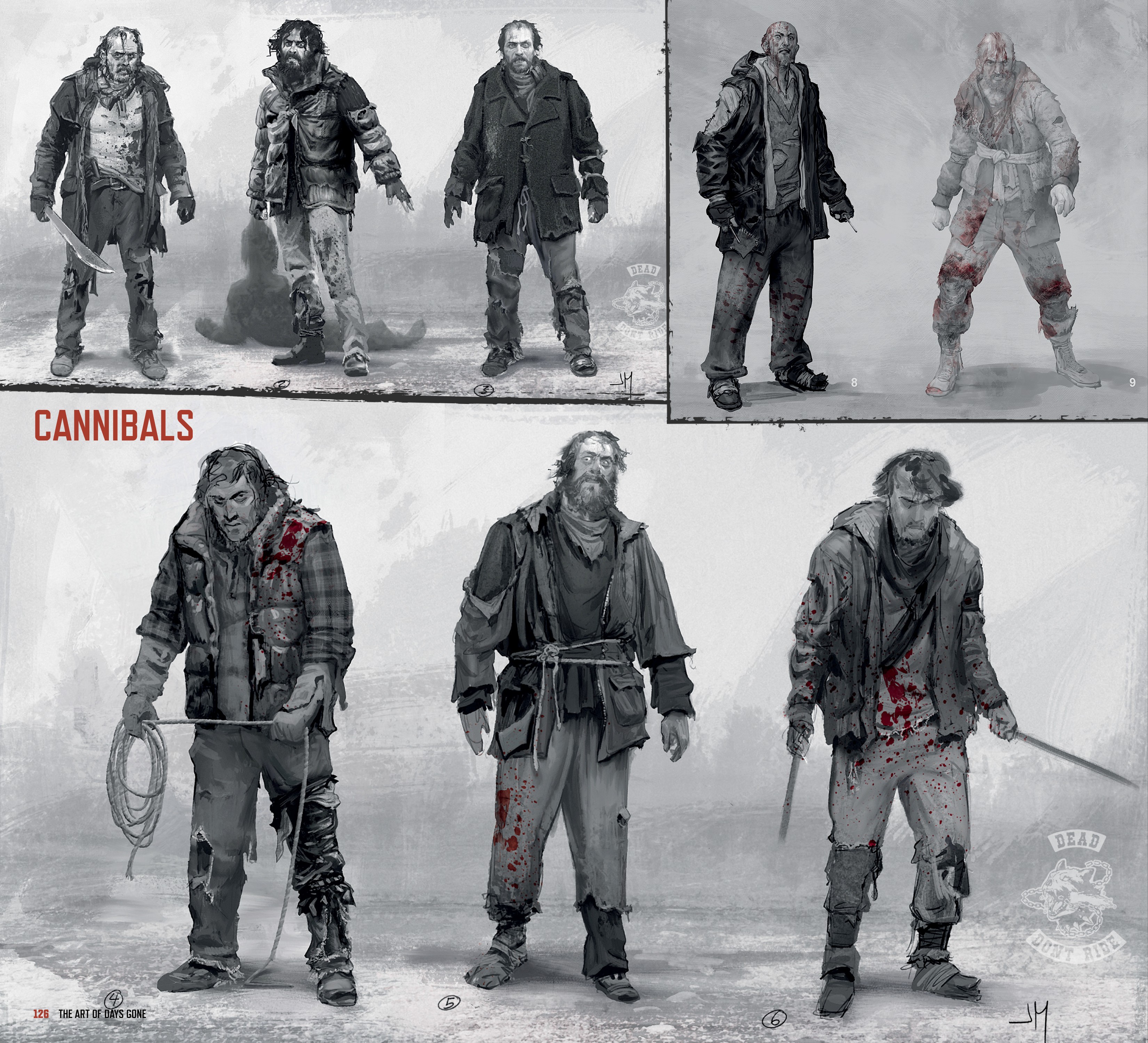 Read online The Art of Days Gone comic -  Issue # TPB (Part 2) - 17