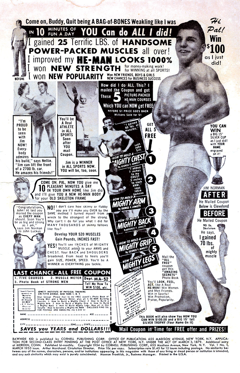 Read online The Rawhide Kid comic -  Issue #1 - 2