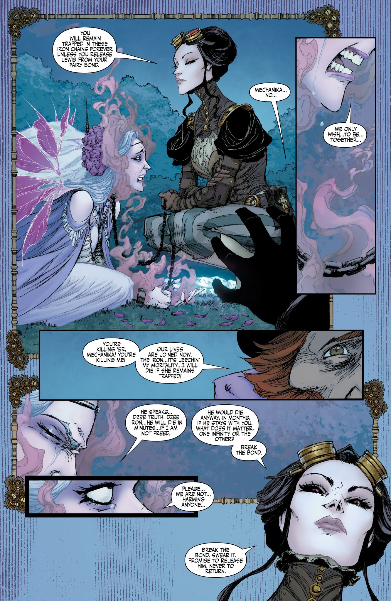 Read online Lady Mechanika: La Belle Dame Sans Merci comic -  Issue #3 - 23