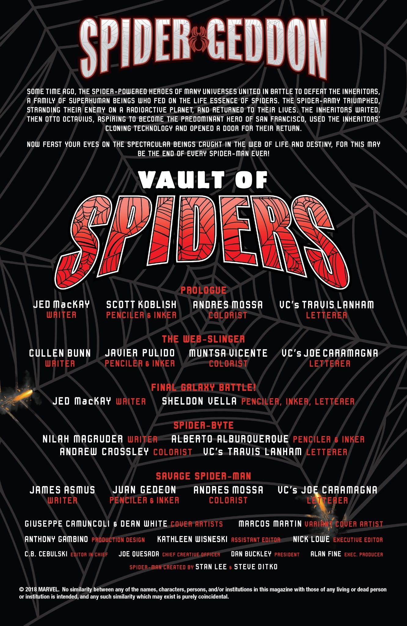 Read online Vault of Spiders comic -  Issue #1 - 2