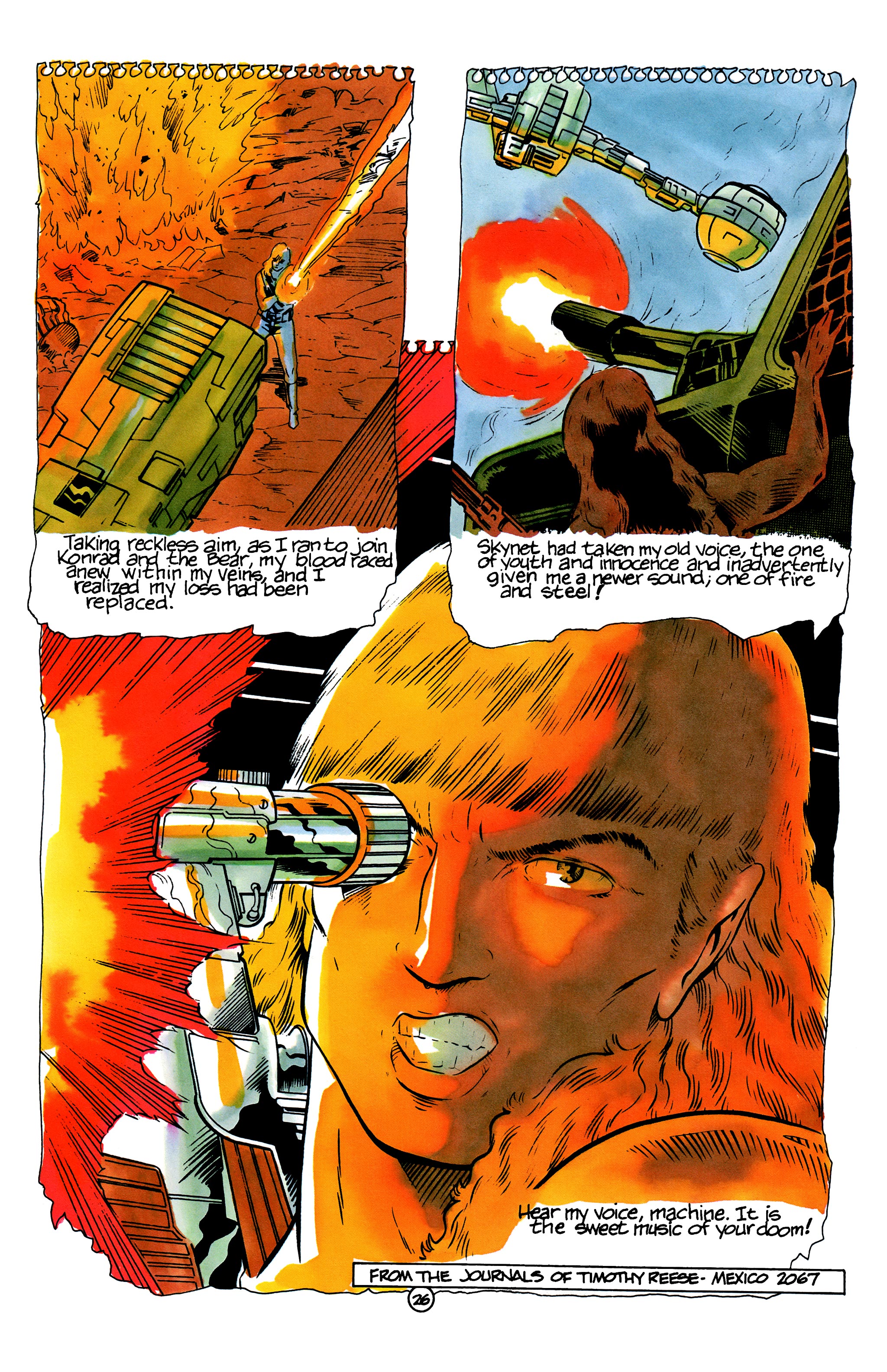 Read online The Terminator (1988) comic -  Issue #13 - 32