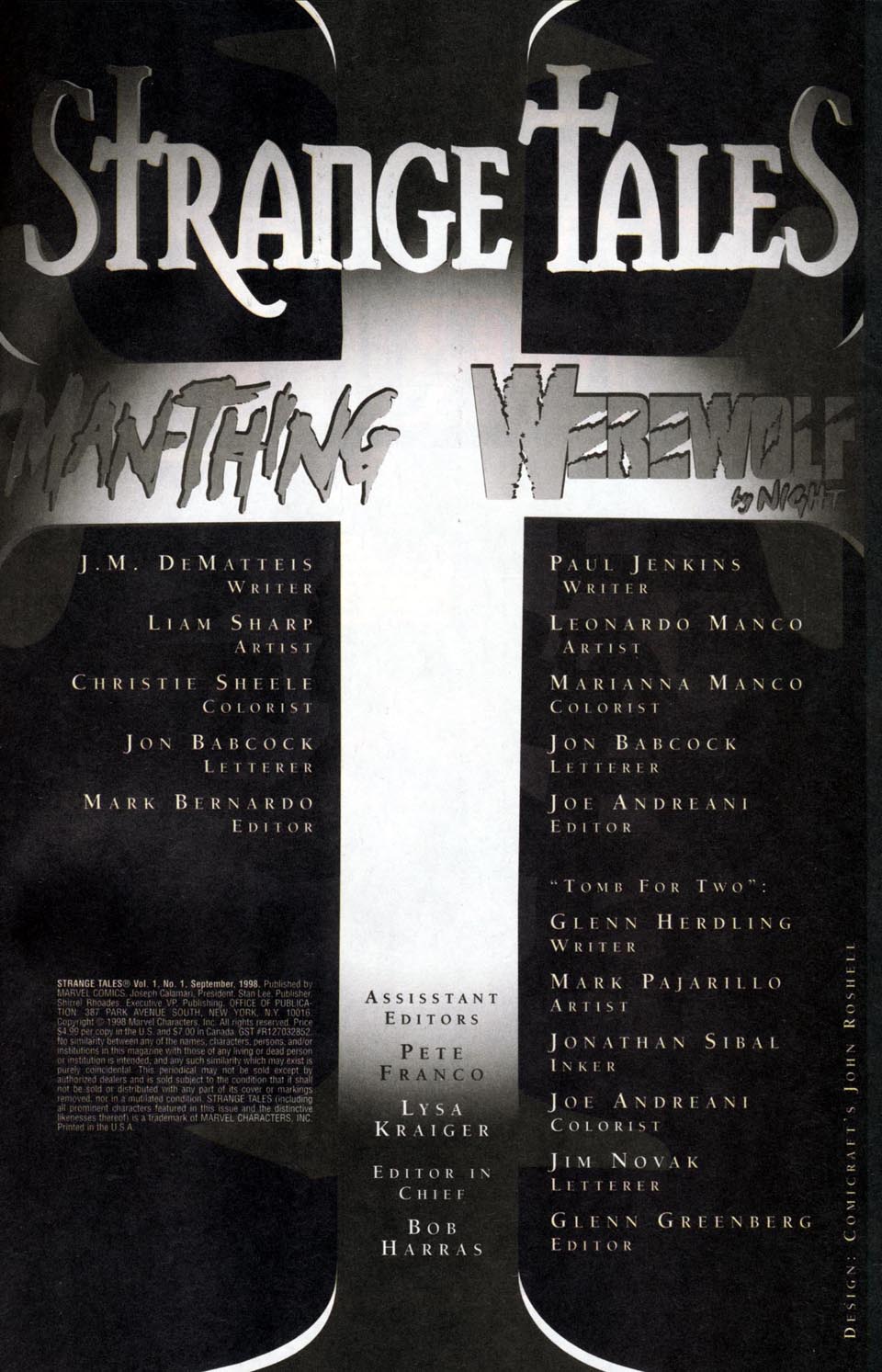 Read online Strange Tales (1998) comic -  Issue #1 - 2