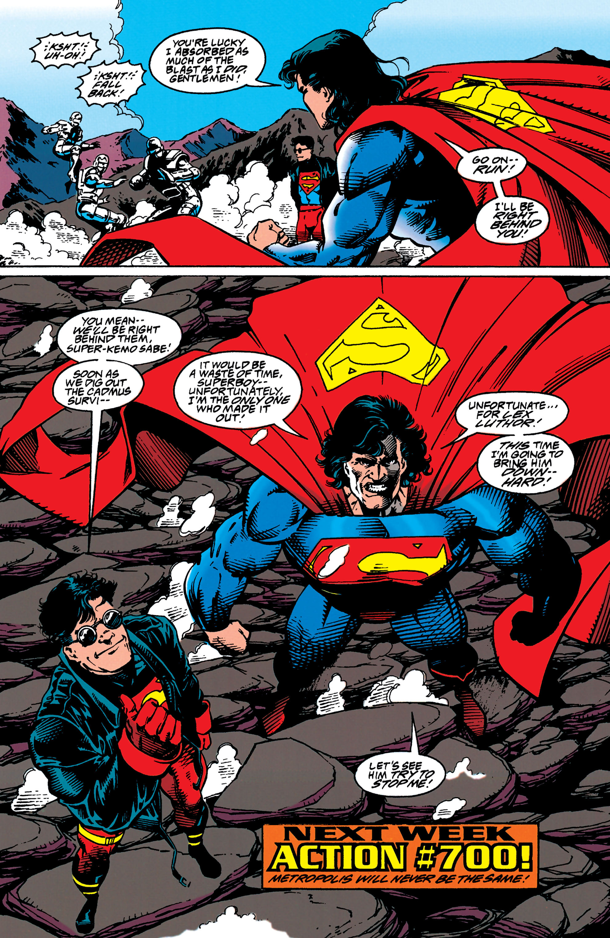 Read online Adventures of Superman (1987) comic -  Issue #513 - 23