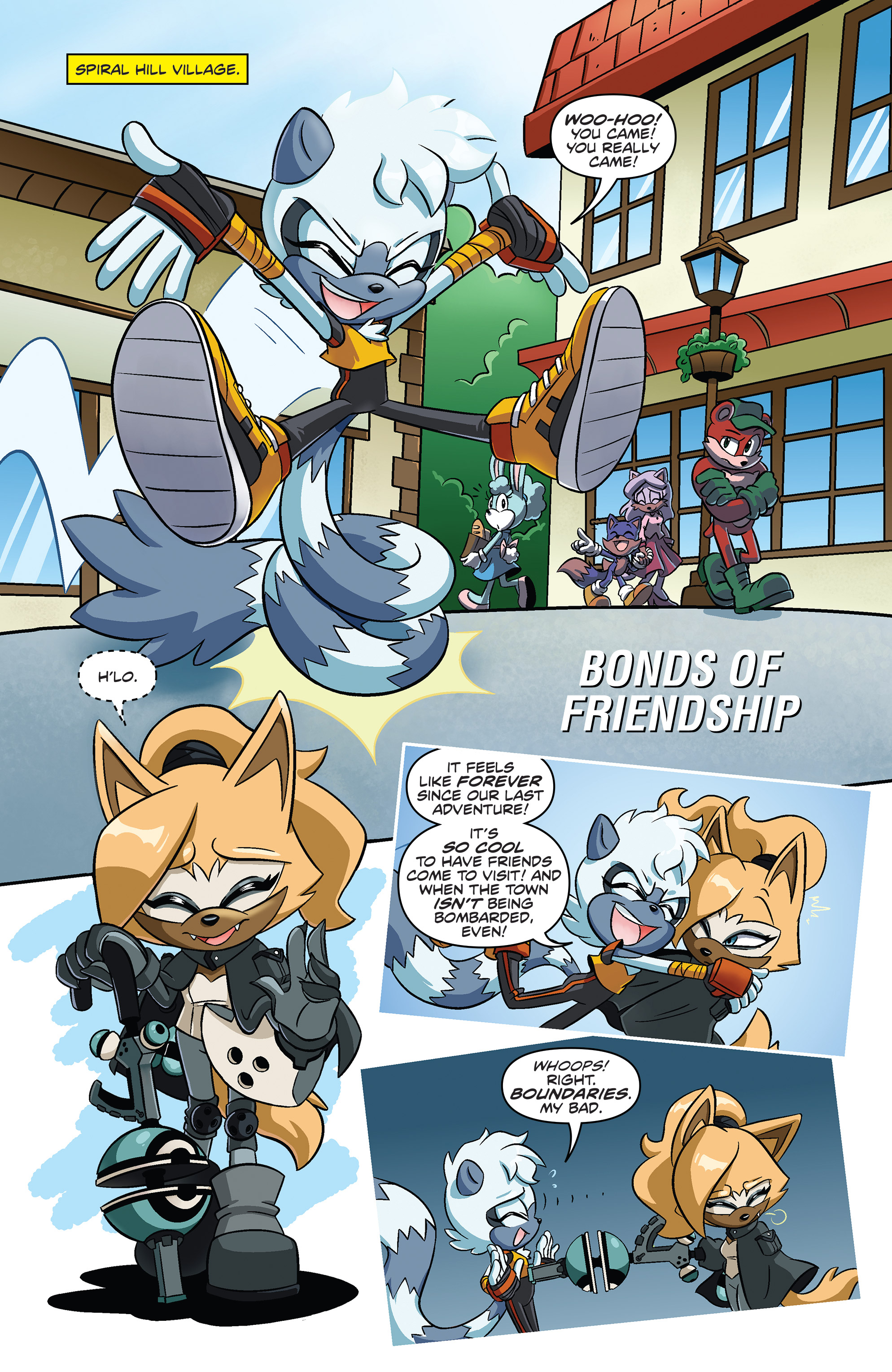 Read online Sonic the Hedgehog: Tangle & Whisper comic -  Issue #3 - 25