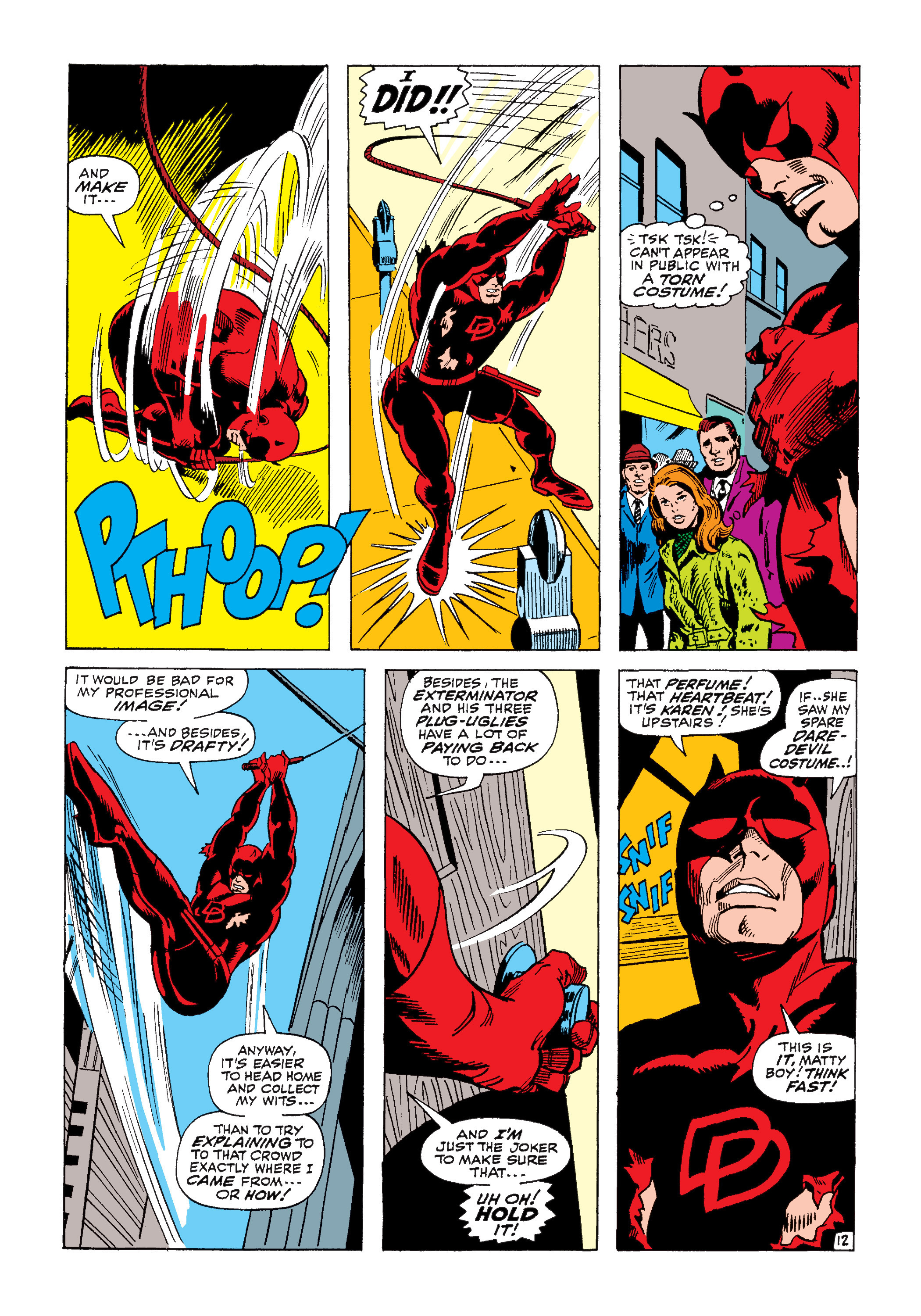Read online Marvel Masterworks: Daredevil comic -  Issue # TPB 4 (Part 2) - 107