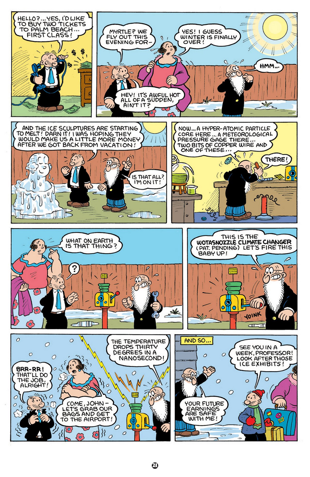 Read online Popeye (2012) comic -  Issue #9 - 23