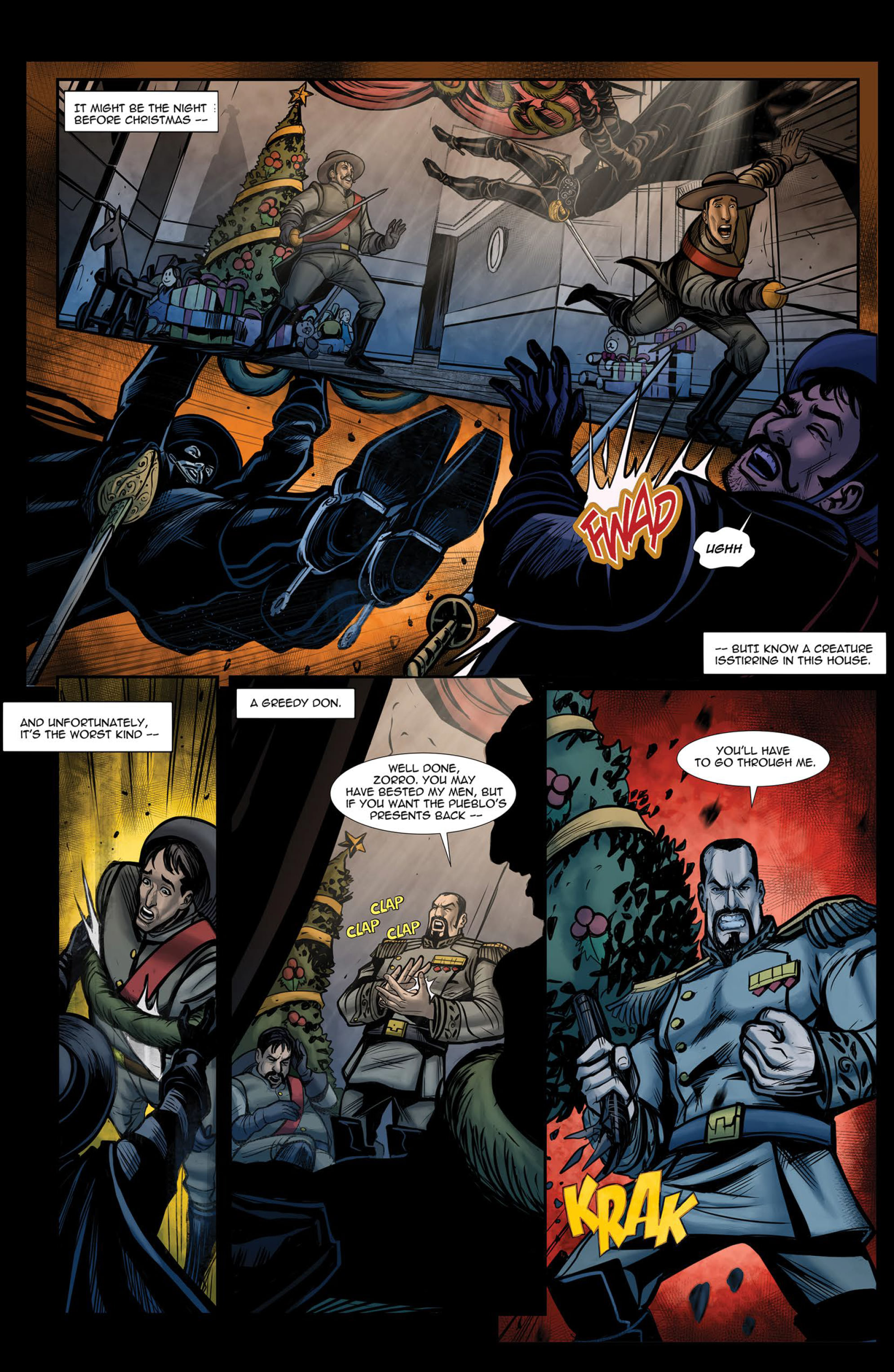 Read online Zorro Feliz Navidad comic -  Issue # Full - 5