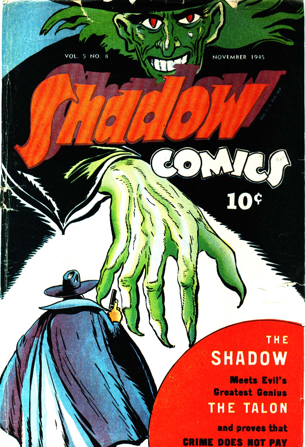 Shadow Comics issue 56 - Page 1