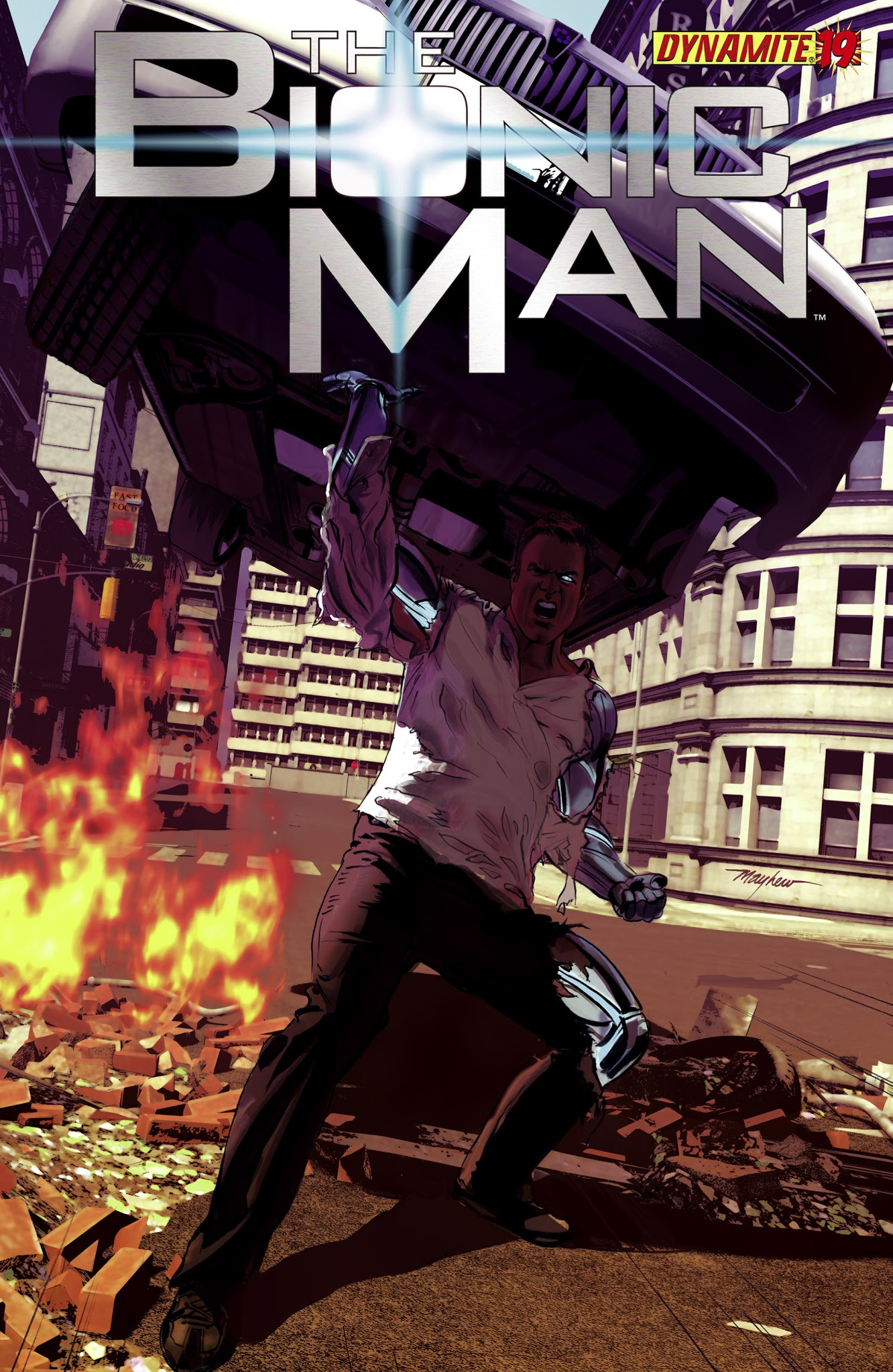 Read online Bionic Man comic -  Issue #19 - 1