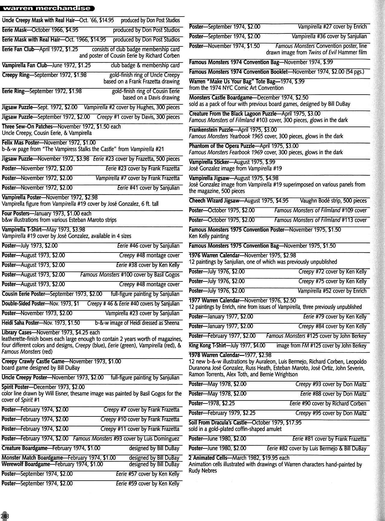 Read online Warren Companion comic -  Issue # TPB (Part 3) - 49