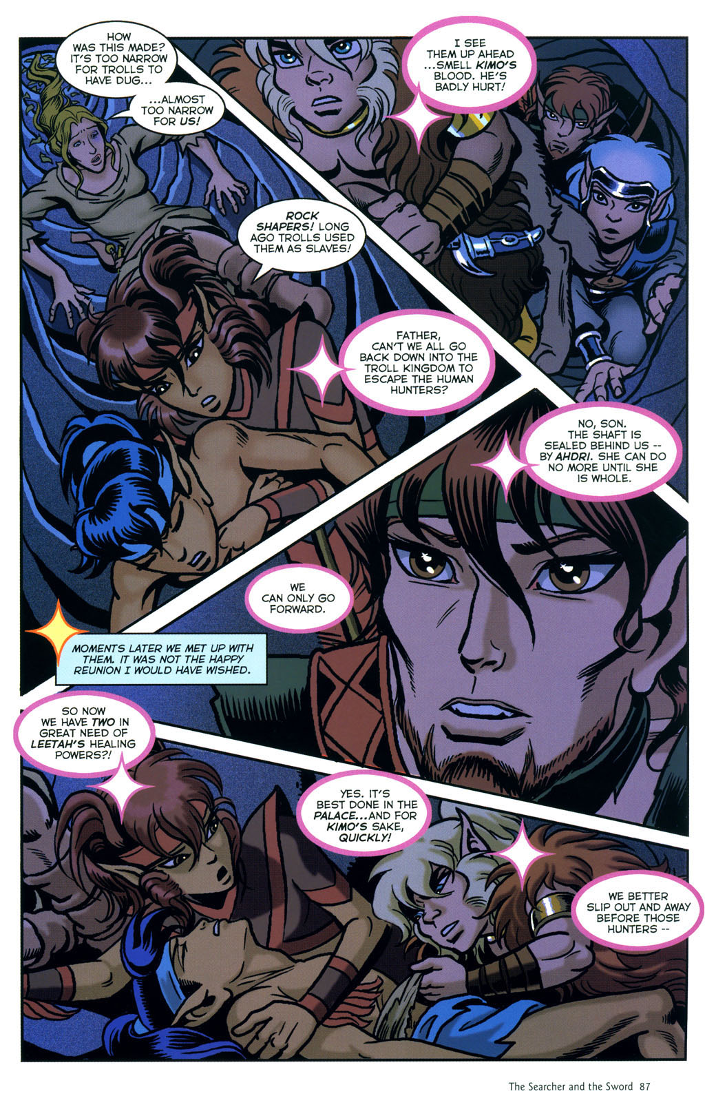 Read online Elfquest: The Searcher and the Sword comic -  Issue # TPB - 88