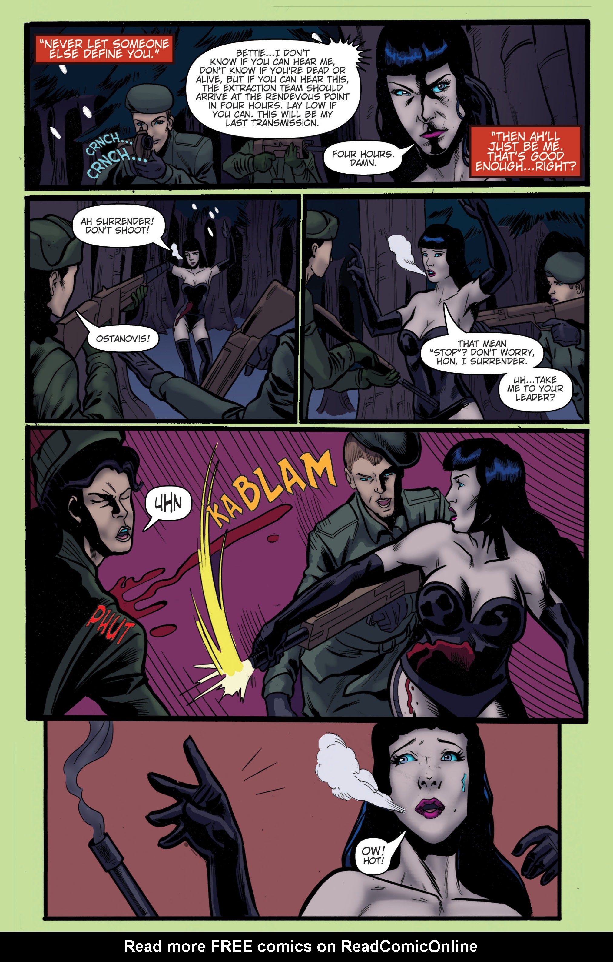 Read online Fantasy World of Bettie Page comic -  Issue #4 - 5
