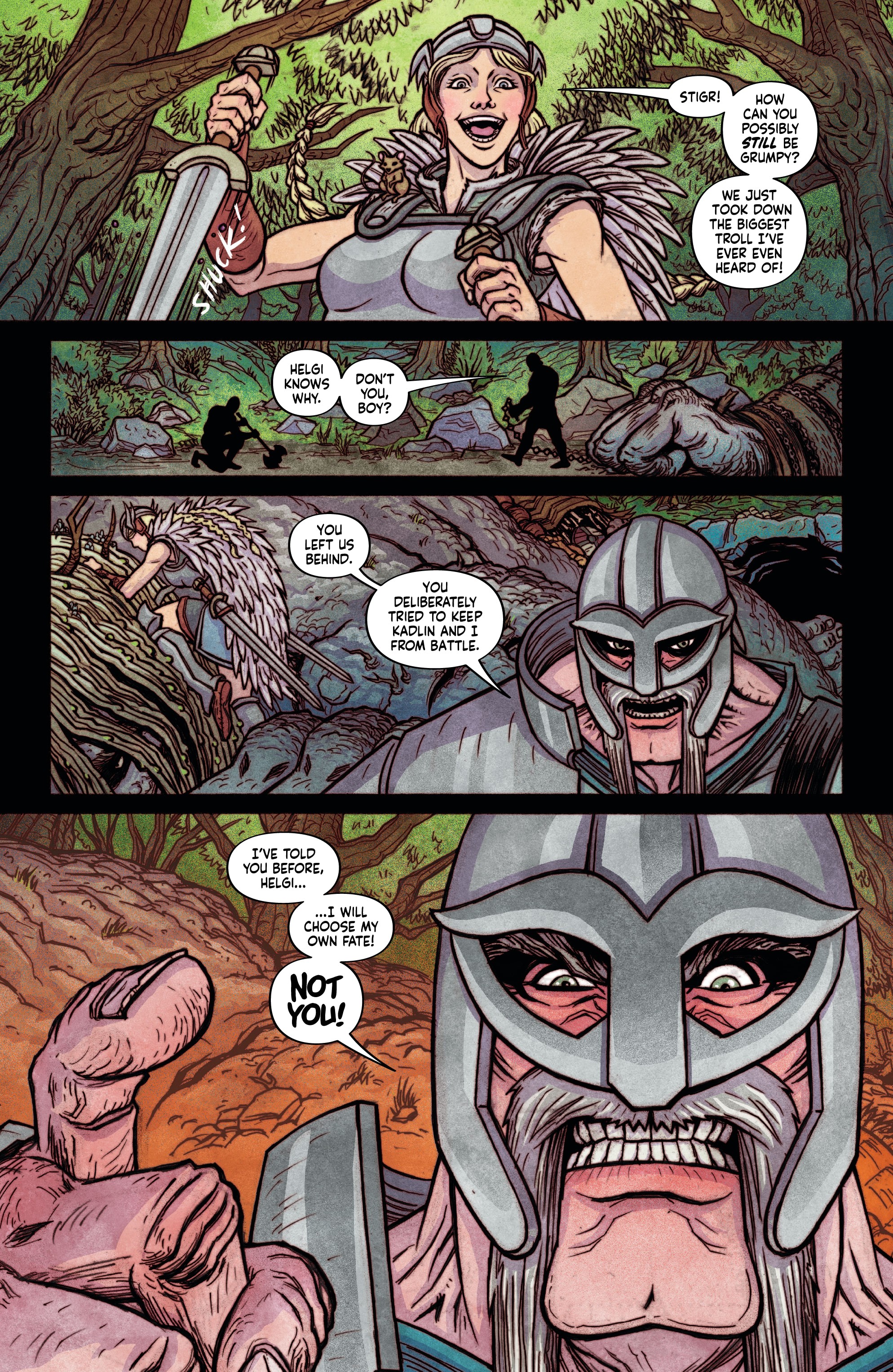 Read online Beware the Eye of Odin comic -  Issue #3 - 12