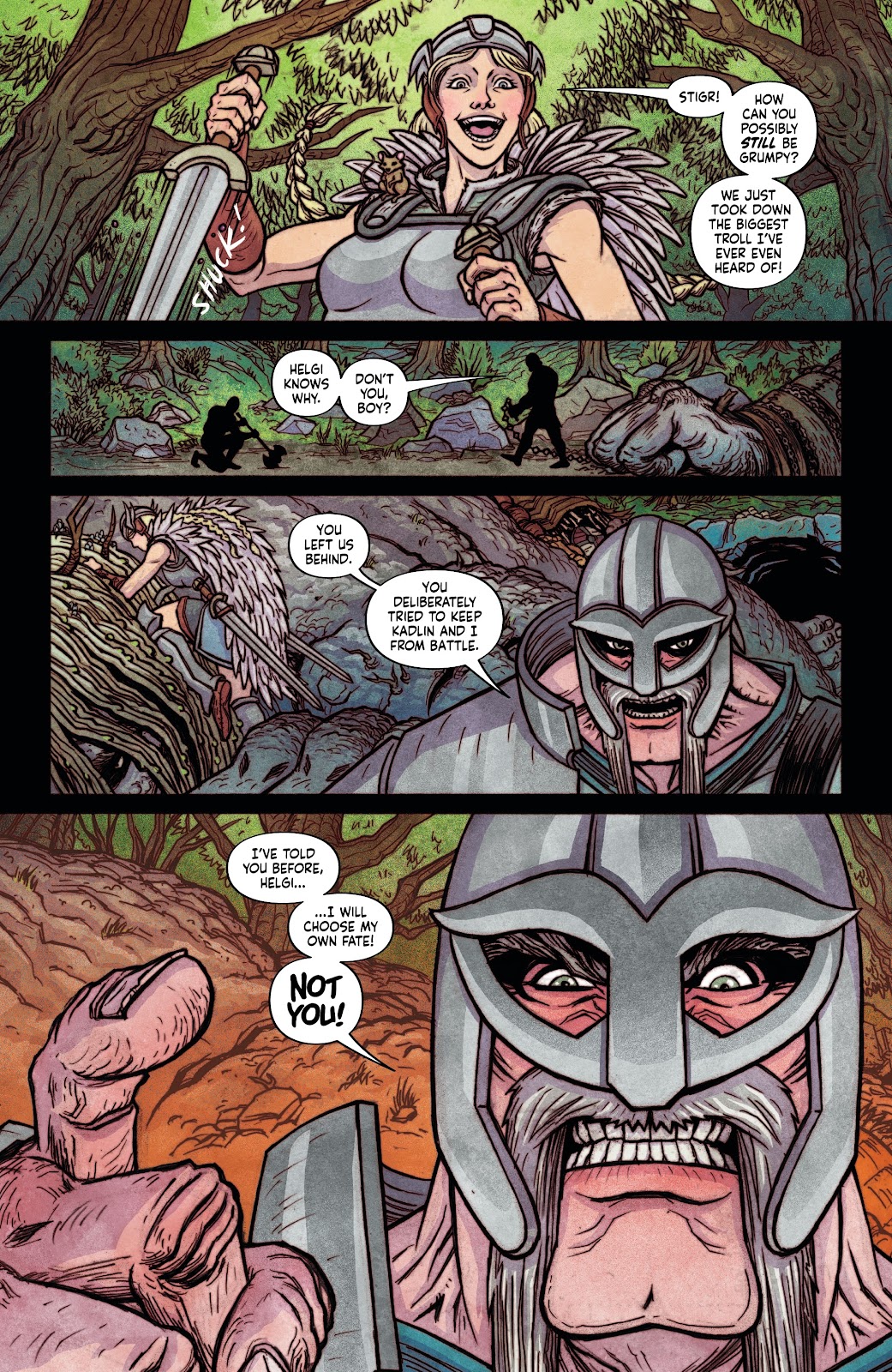Beware the Eye of Odin issue 3 - Page 12