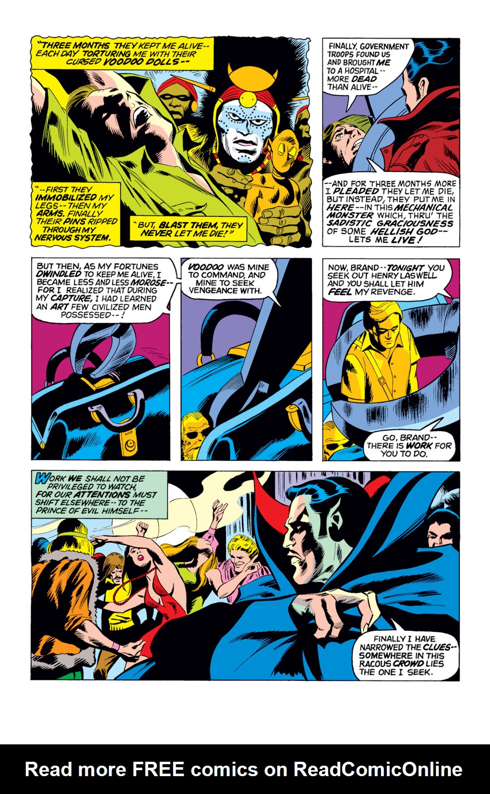 Read online Tomb of Dracula (1972) comic -  Issue #11 - 11