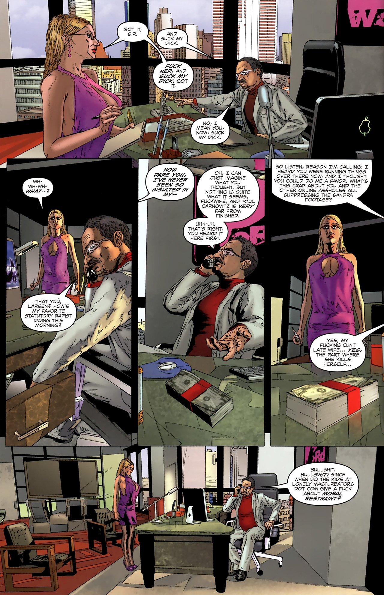 Read online Chronicles of Wormwood: The Last Battle comic -  Issue #3 - 5