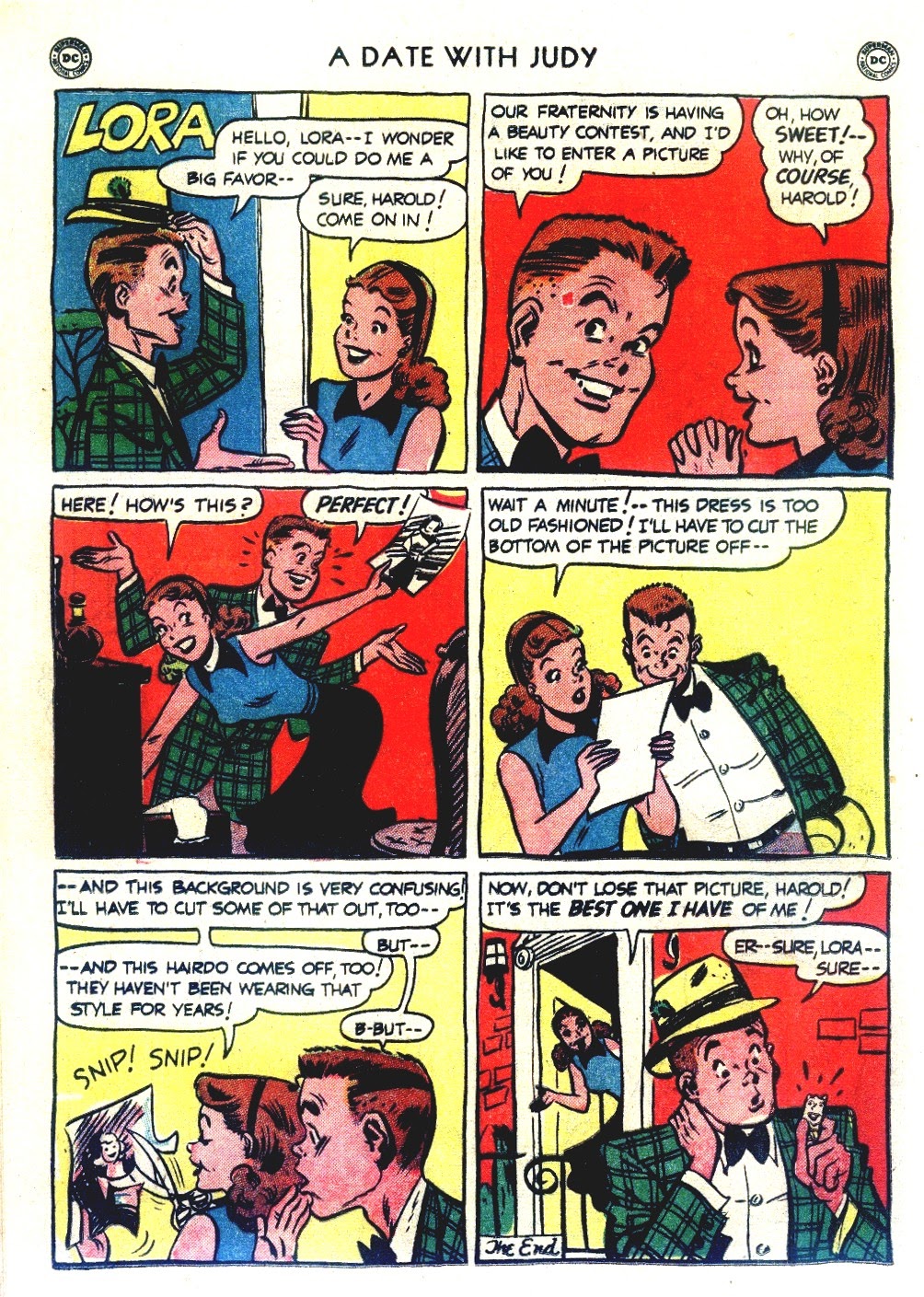 Read online A Date with Judy comic -  Issue #20 - 32