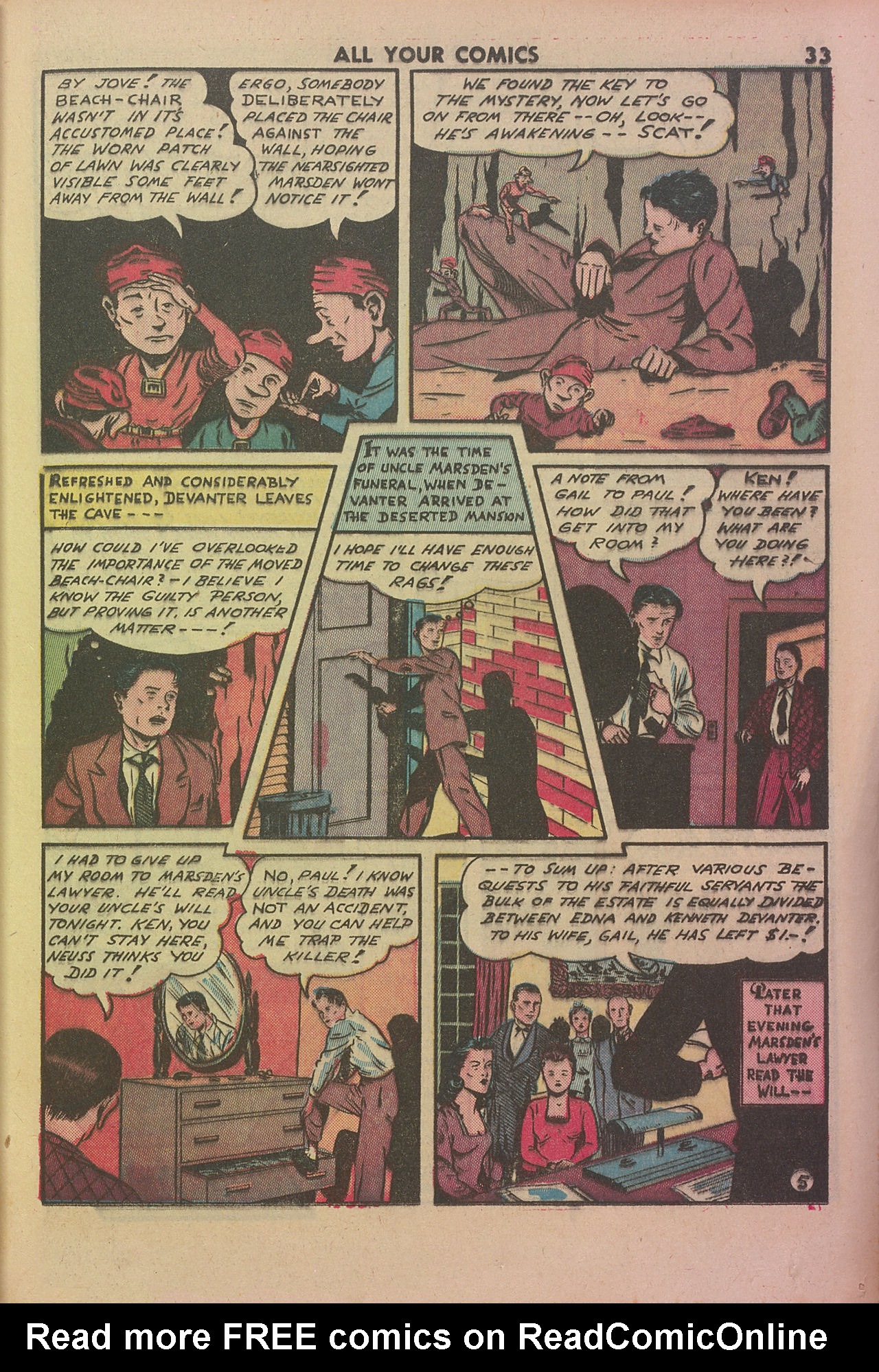 Read online Fox Comics Annual comic -  Issue # TPB 3 - 35