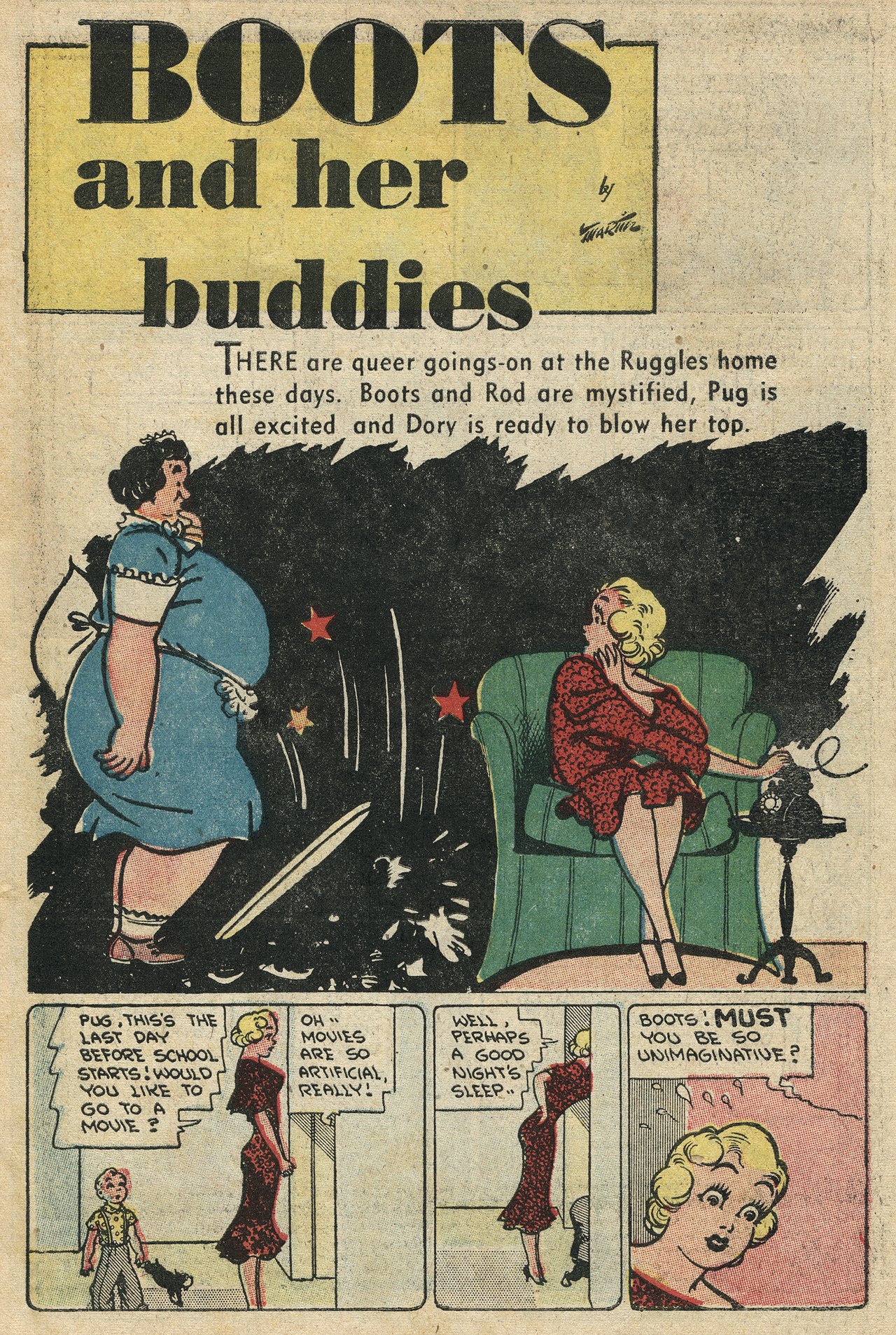 Read online Boots and Her Buddies (1955) comic -  Issue #3 - 3