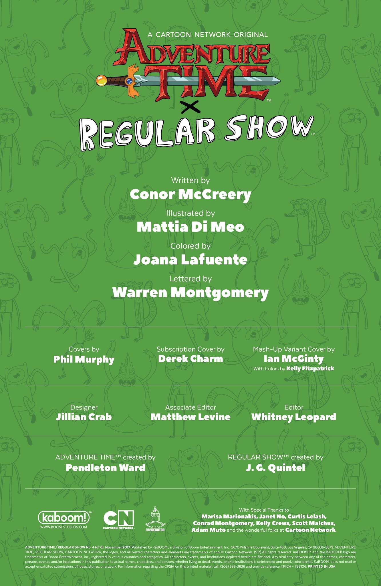 Read online Adventure Time/Regular Show comic -  Issue #4 - 2