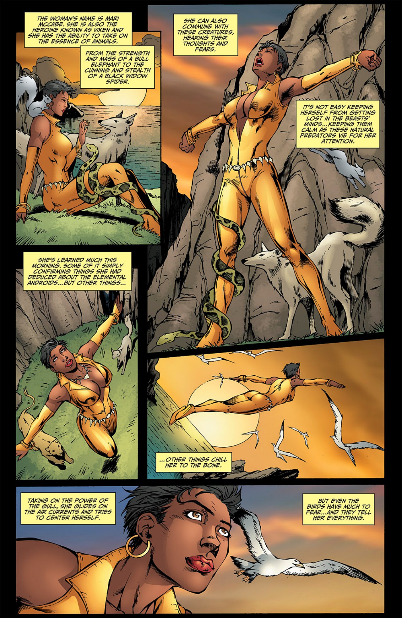 Read online Red Tornado (2009) comic -  Issue #5 - 7