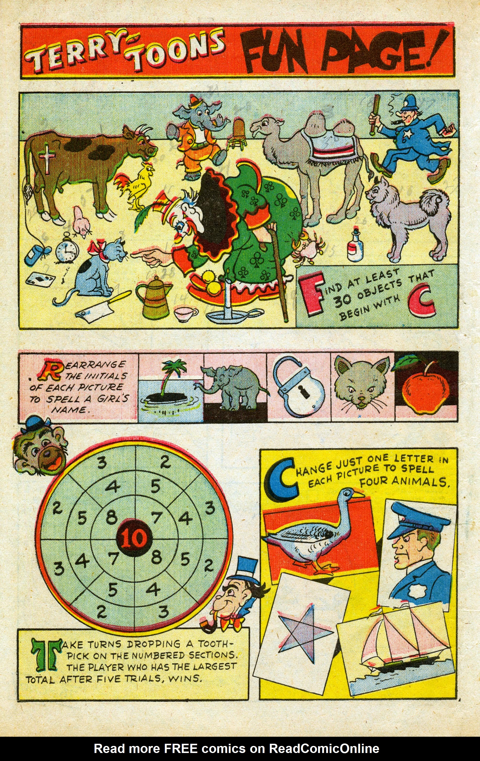 Read online Terry-Toons Comics comic -  Issue #36 - 34