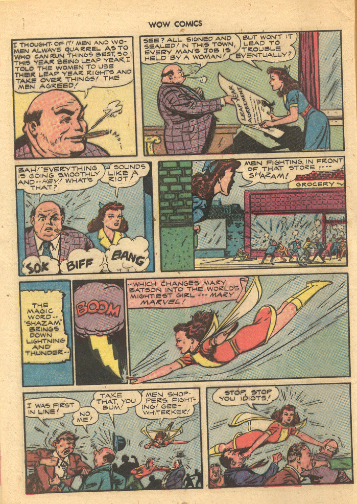 Read online Wow Comics comic -  Issue #27 - 6