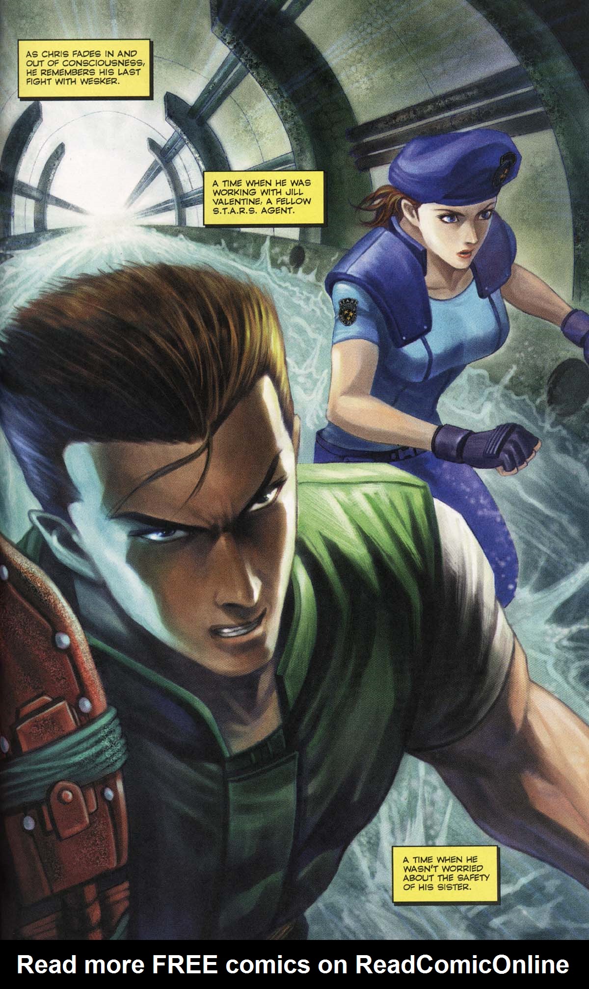 Read online Resident Evil Code: Veronica comic -  Issue #3 - 91