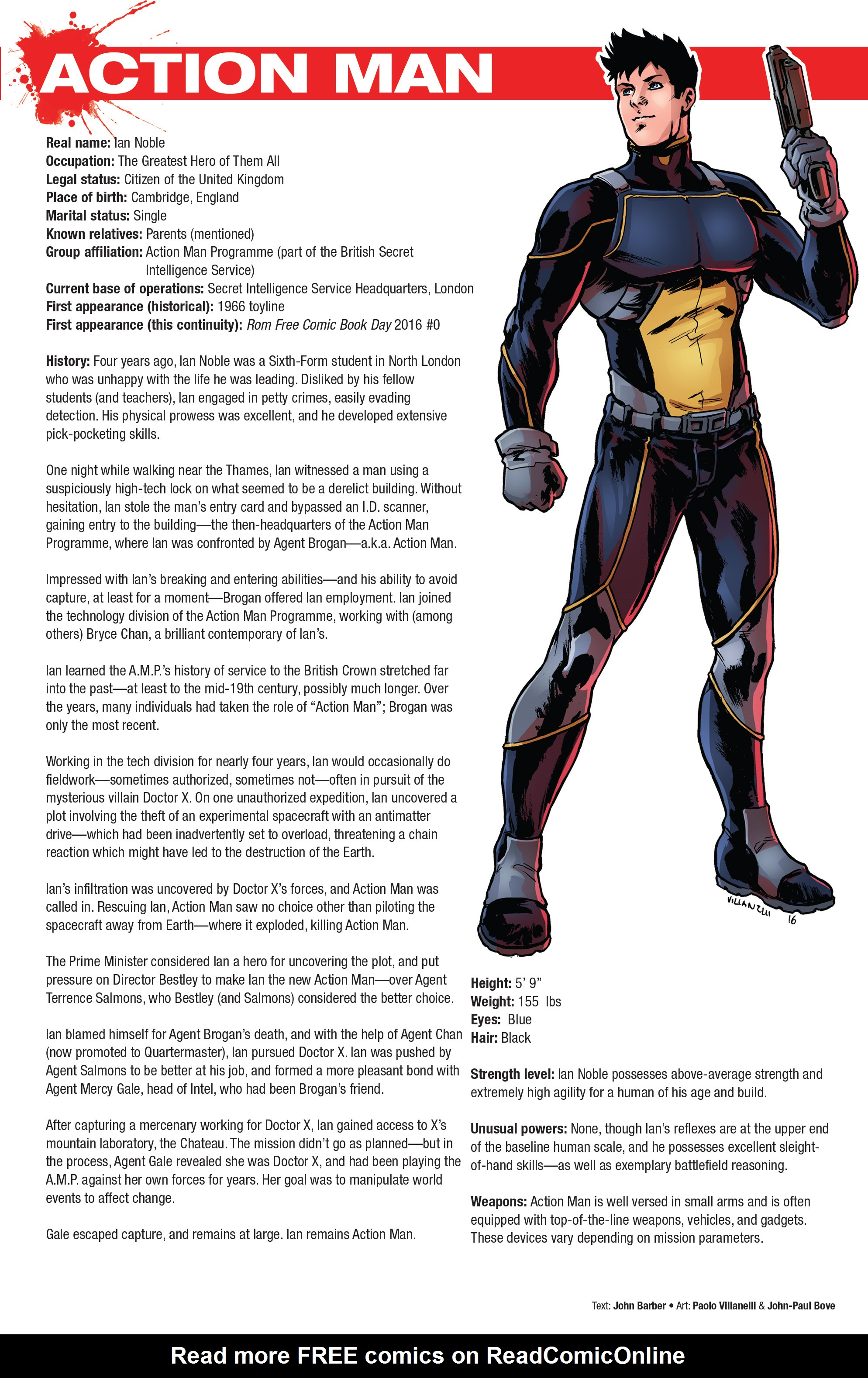 Read online Hasbro Heroes Sourcebook comic -  Issue #1 - 9