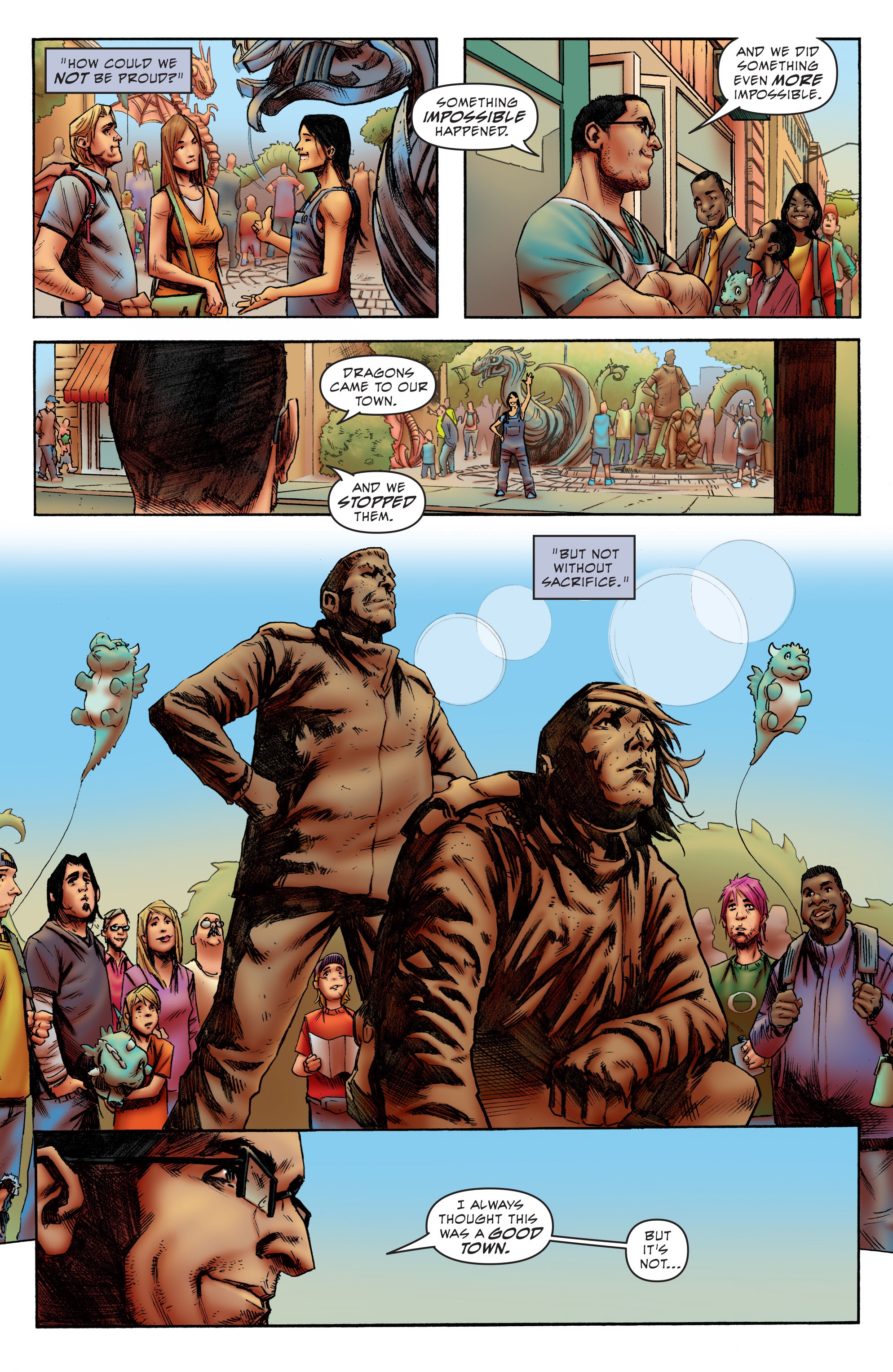 Read online A Town Called Dragon comic -  Issue #5 - 56